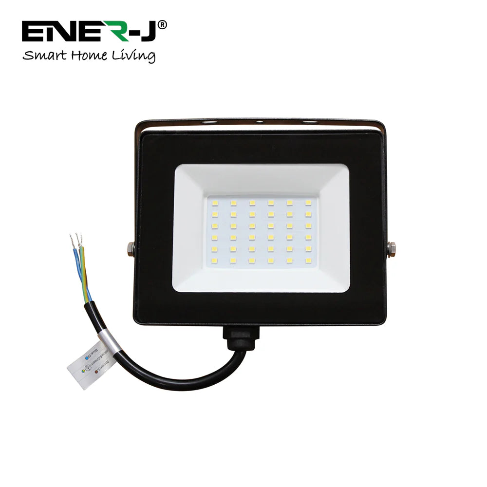 Enerj EWS1067 30W LED Floodlight Pre Wired with ECO range 500W Non-Dimmable RF receiver