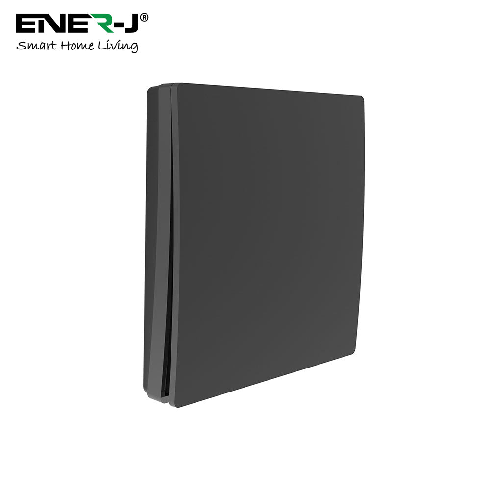 Enerj WS1050XB Eco Range 1 Gang Wireless Kinetic Switch Black