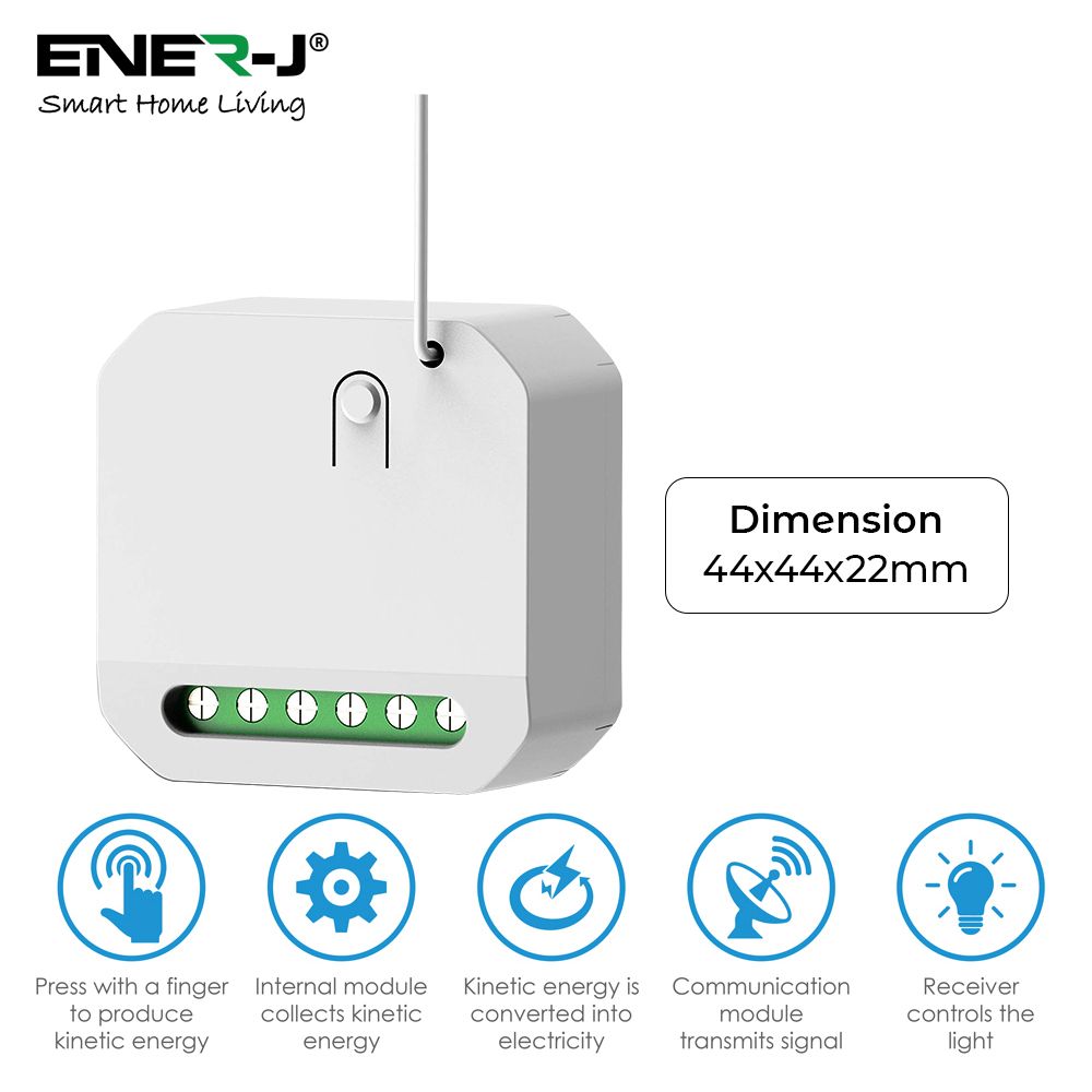 Enerj WS1055M Eco Range 500W Non Dimmable RF Mini Receiver