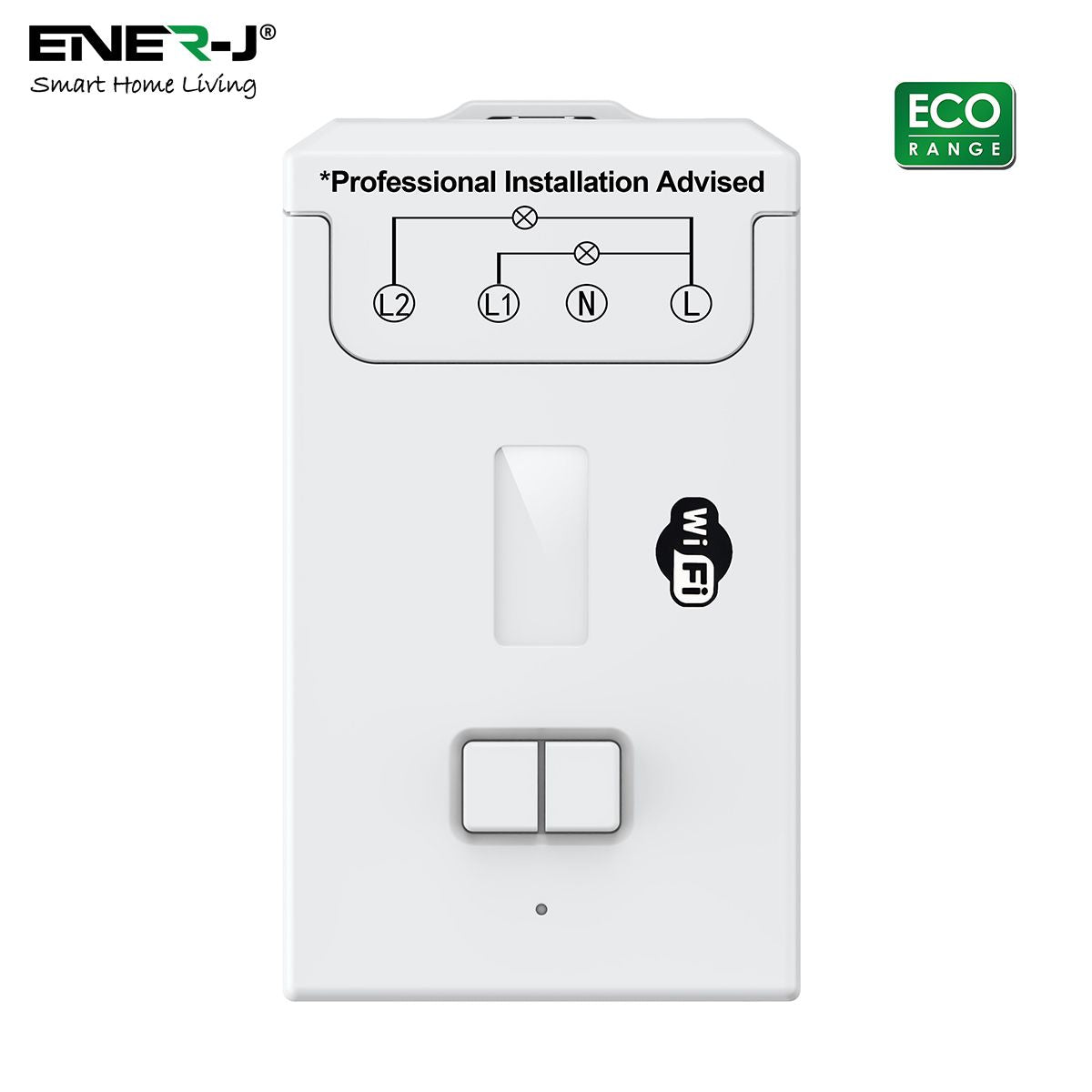 Enerj WS1072 Eco Range 2 Way 500W Non Dimmable Wi-Fi RF Receiver