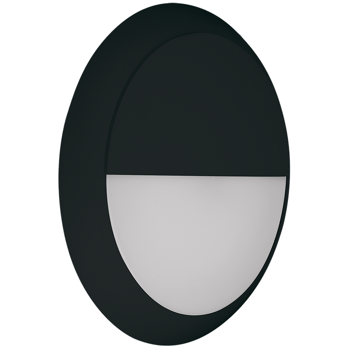 Eterna E02LNACIB Lina Power and CCT Switchable IP66 Eyelid Bulkhead Black