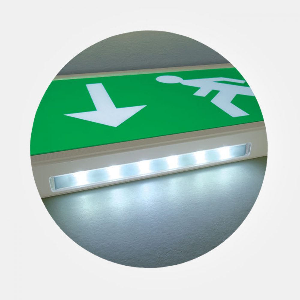 Eterna EBLSLIMM Slim LED Maintained Emergency Exit Box