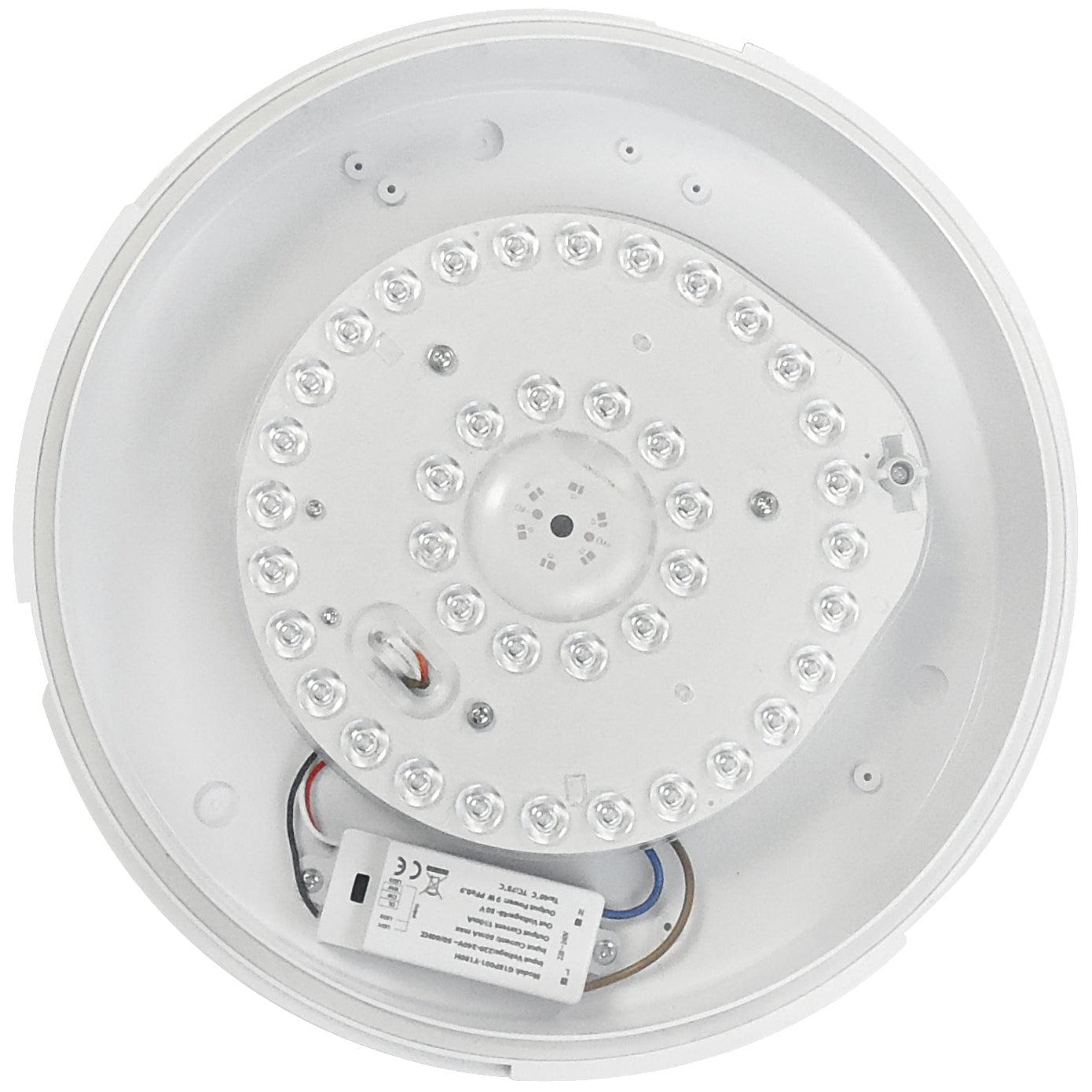 Eterna KCIRSTD 14W CT Selectable Circular LED Ceiling/Wall Light White