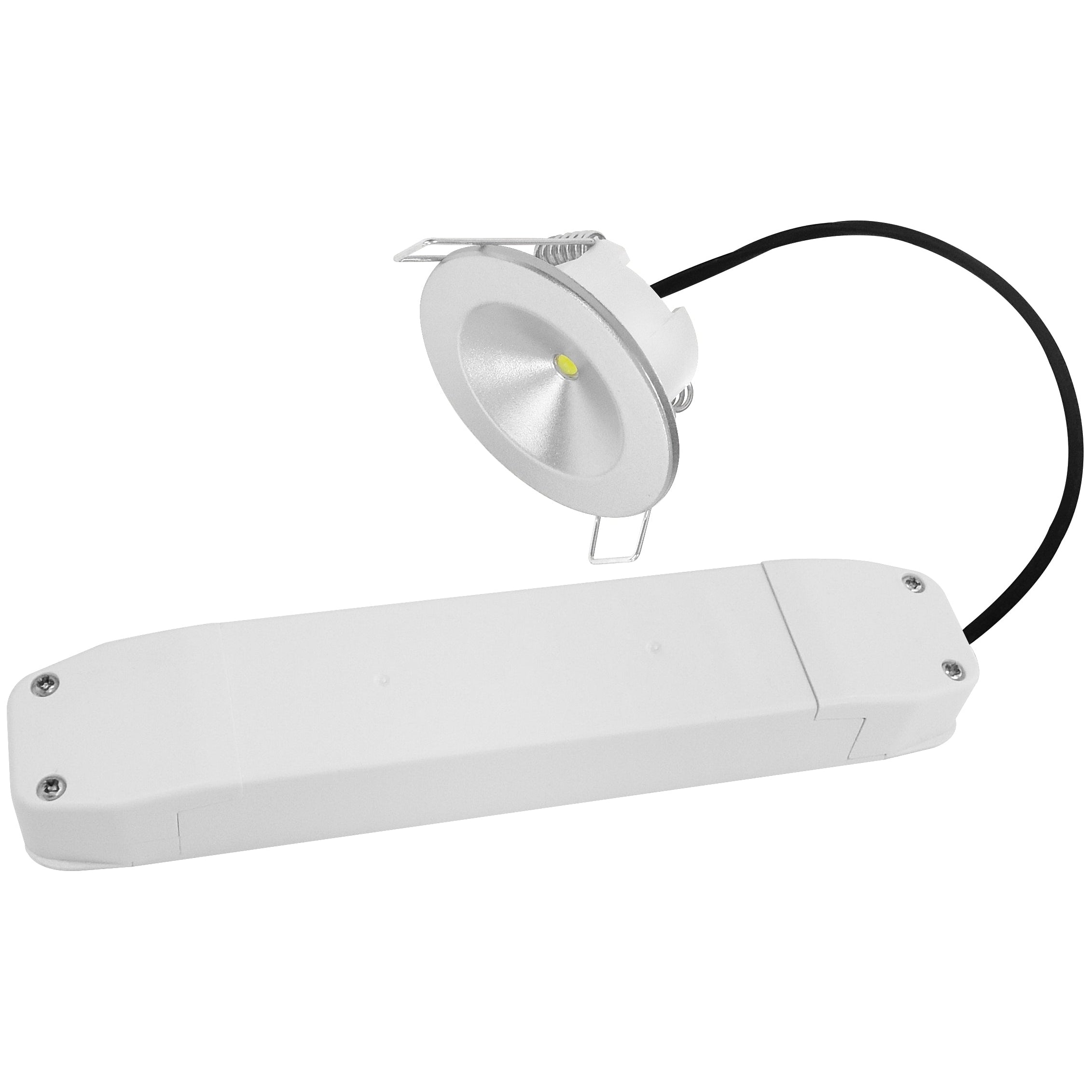 Eterna KEM3LIDL Li-Ion Emergency LED Downlight White