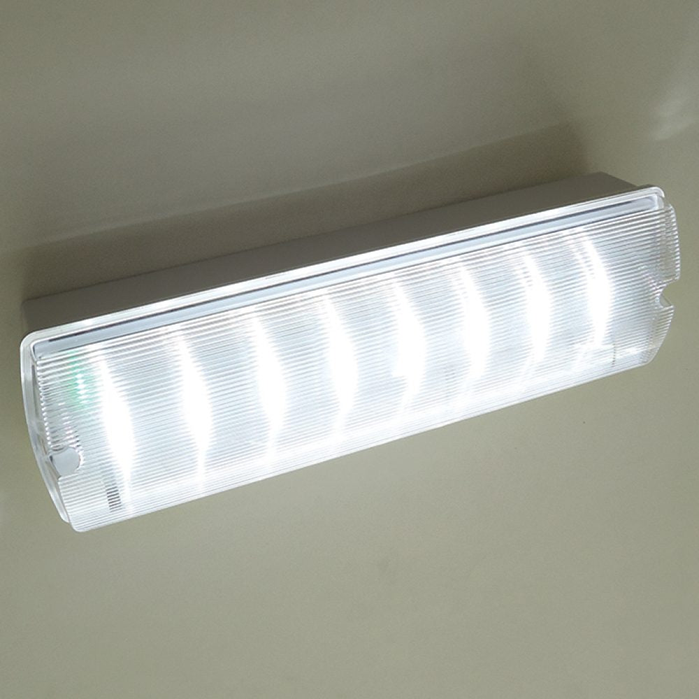 Eterna KEM3ML Maintained Emergency LED Bulkhead White