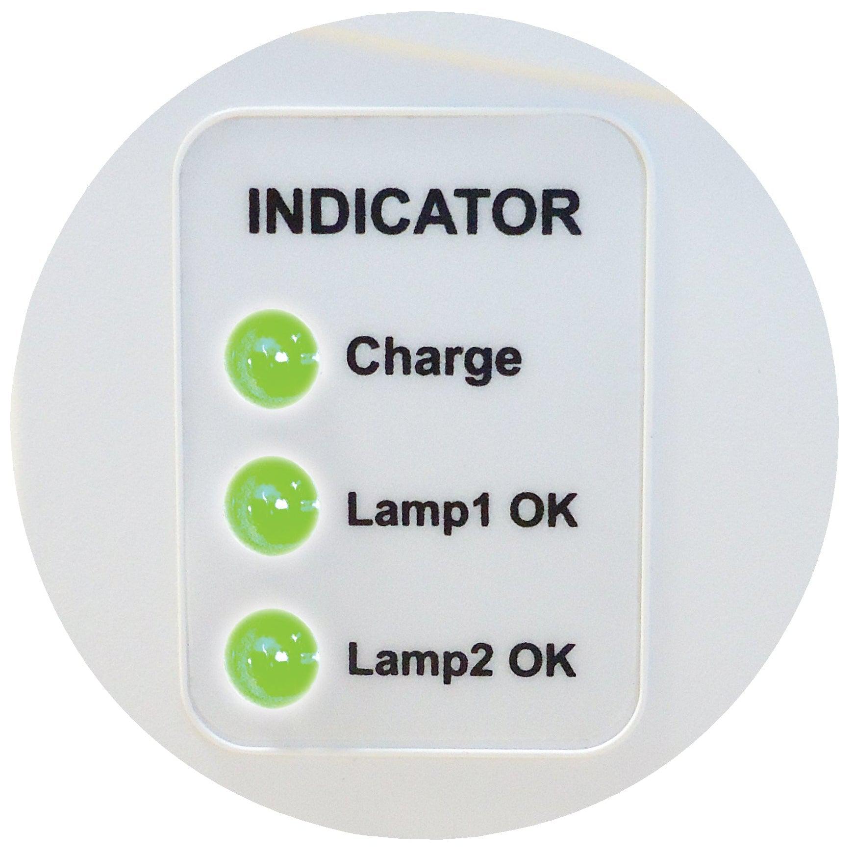 Eterna LEDTWNSPOT IP65 LED Emergency Twin Spot Fitting