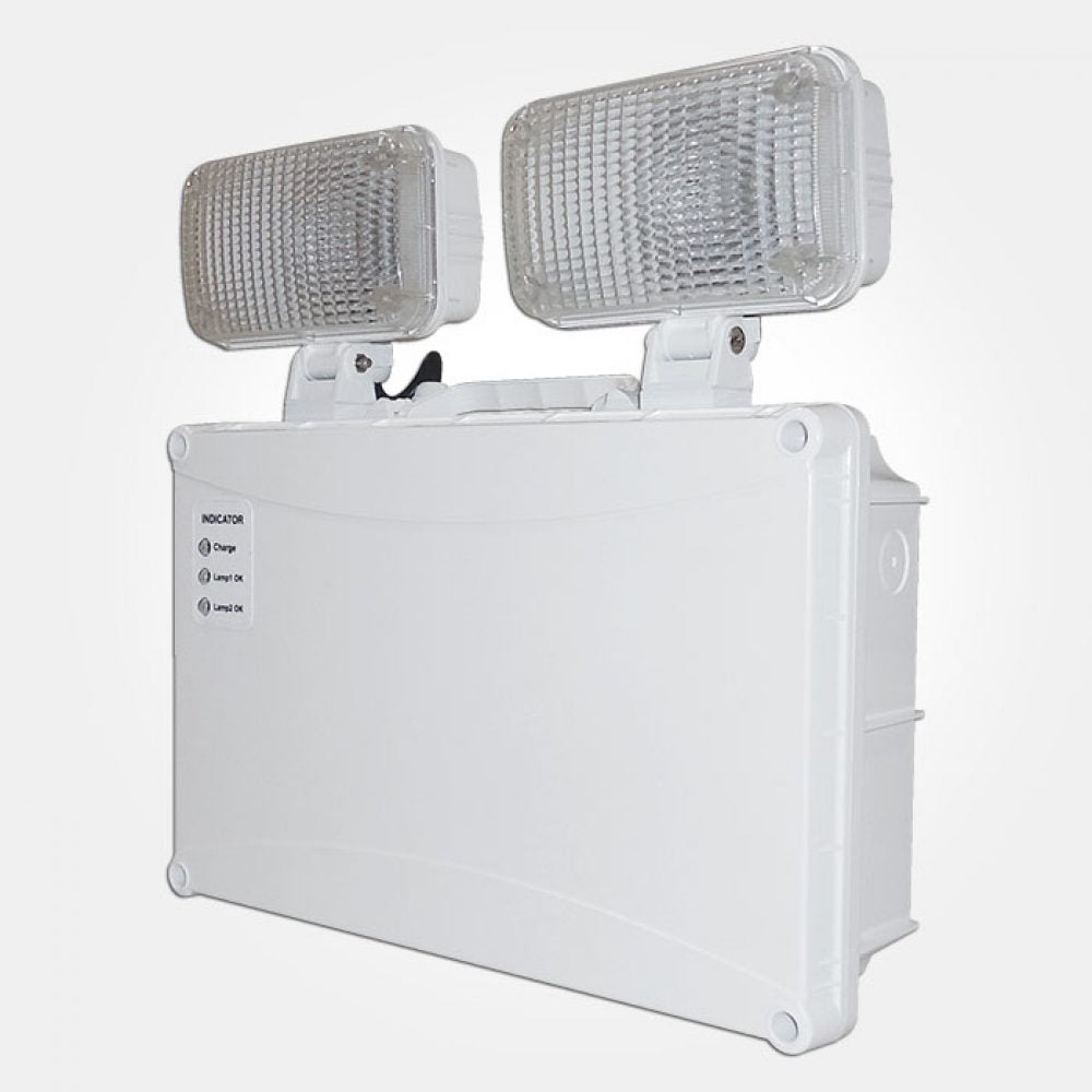 Eterna LEDTWNSPOT IP65 LED Emergency Twin Spot Fitting