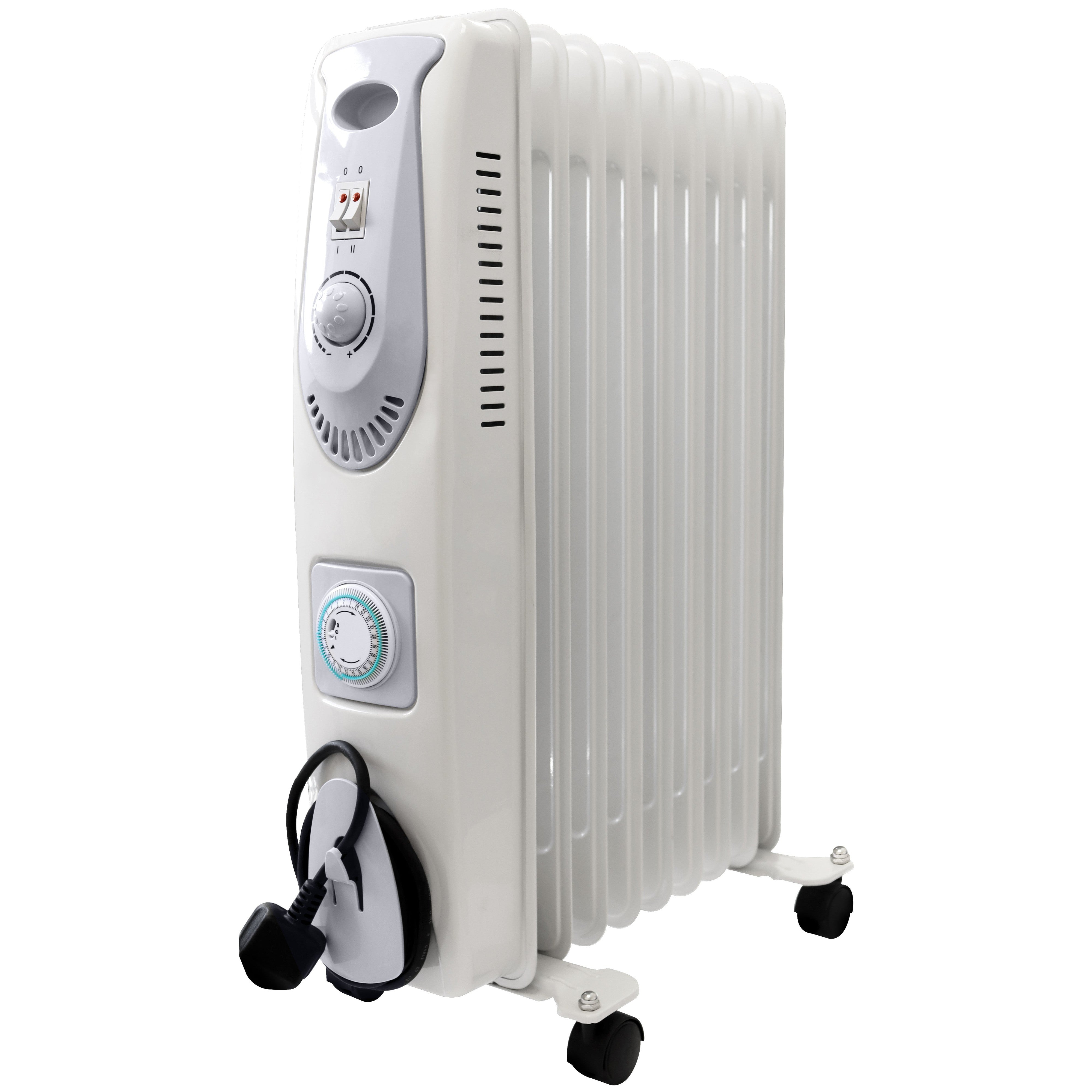 Eterna OILHT211T 2KW Oil Filled Heater With 24 Hour Timer