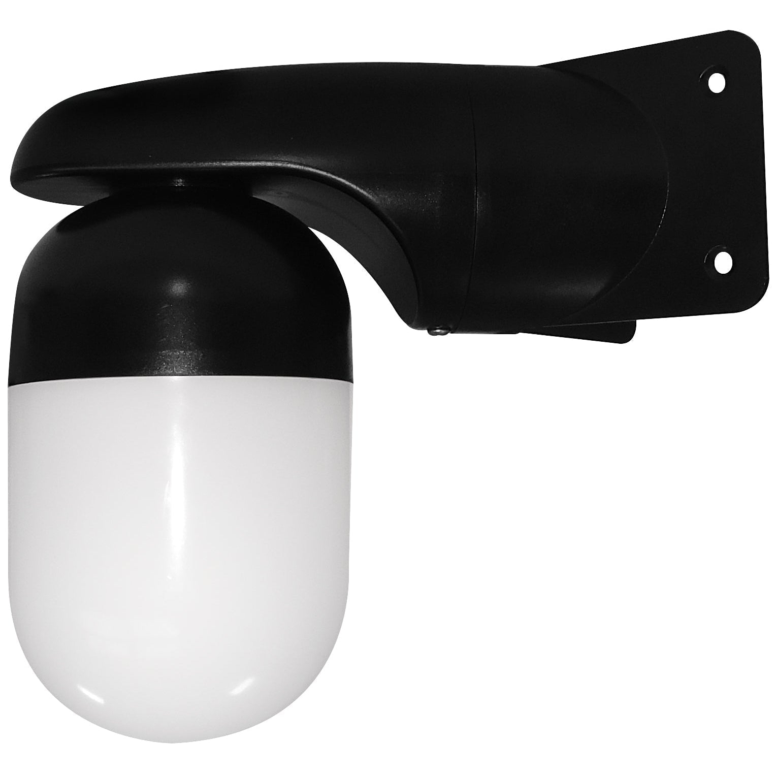 Eterna WELLBKSTD Wellglass LED IP65 Bulkhead Black