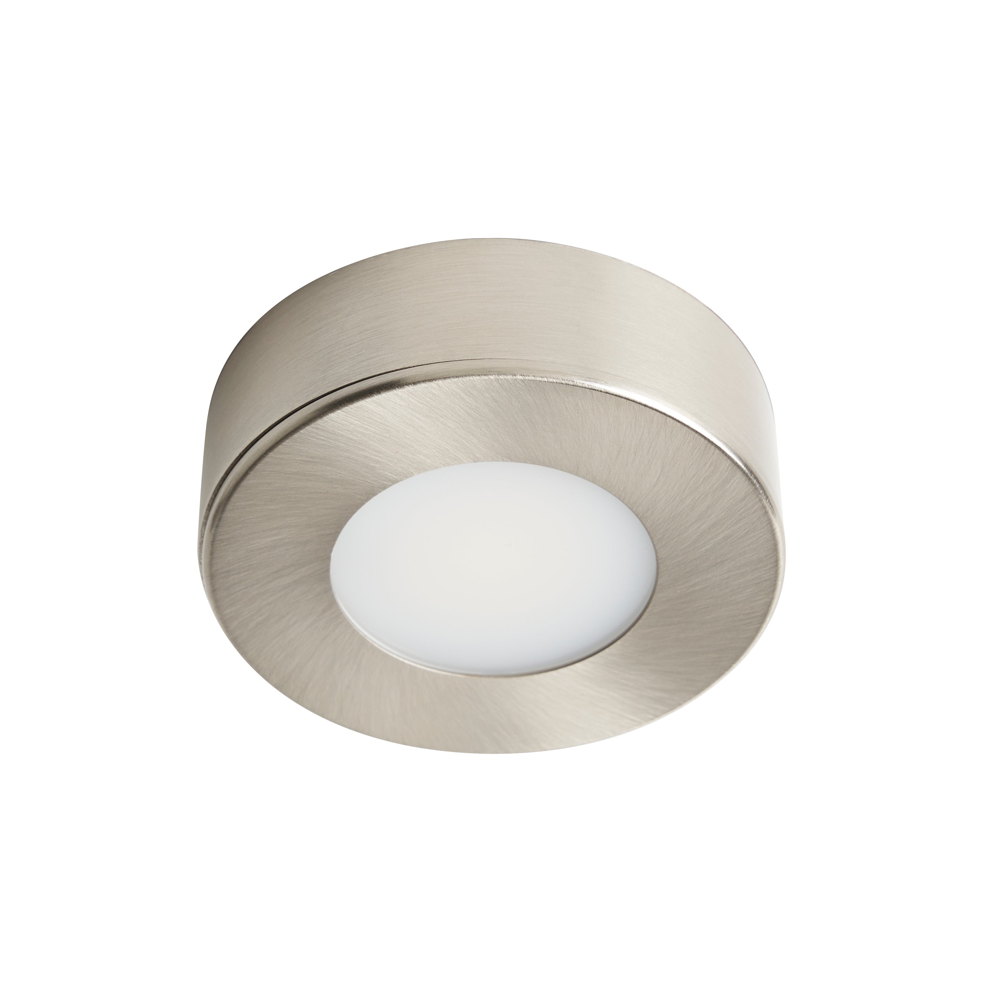 Forum CUL-35864 Argi 3w UnderCabinet CCT Round Satin Nickel