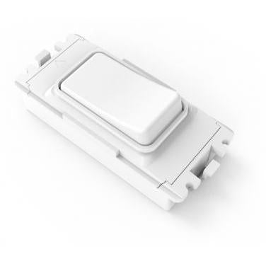 Forum CUL-42495 1 Gang Slim Grid Kinetic Switch White