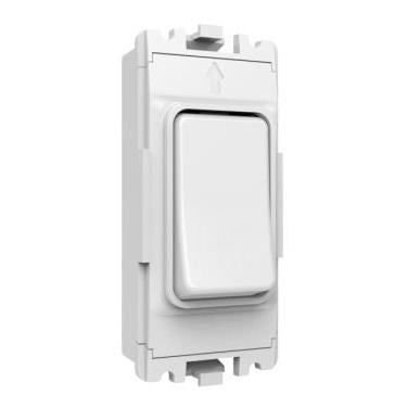 Forum CUL-42495 1 Gang Slim Grid Kinetic Switch White