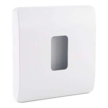 Forum CUL-42499 1 Gang Kinetic Switch surround For Slim Grid - White (Plate Only)