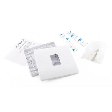 Forum CUL-42499 1 Gang Kinetic Switch surround For Slim Grid - White (Plate Only)