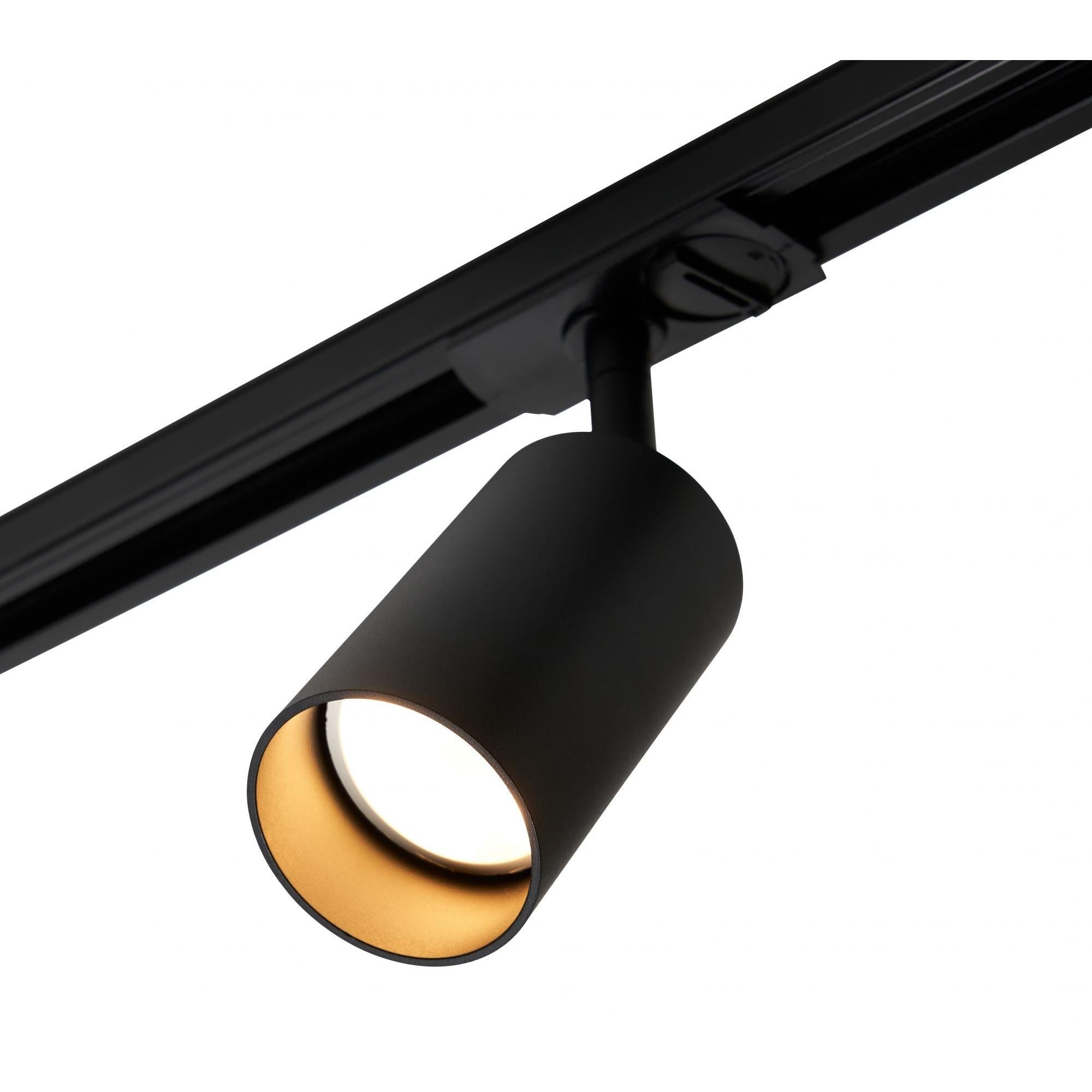 Forum CUL-44403-BLK Cayo Track Spotlight Black Low Profile Connection