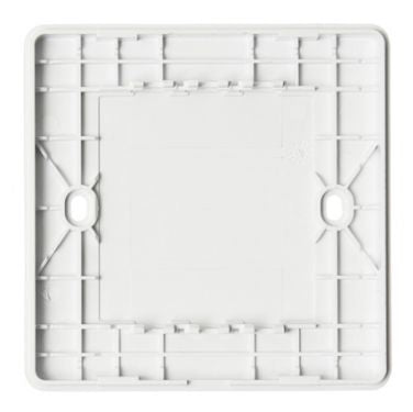 Forum CUL-44845 Kinetic Back Housing Plated Grid Switch Body White