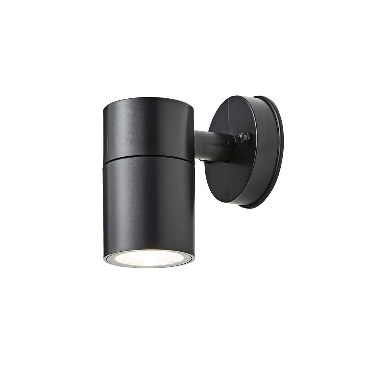 Forum CZ-25143-BLK-65 Neso Outdoor Single Up Or Down Wall Light, Black