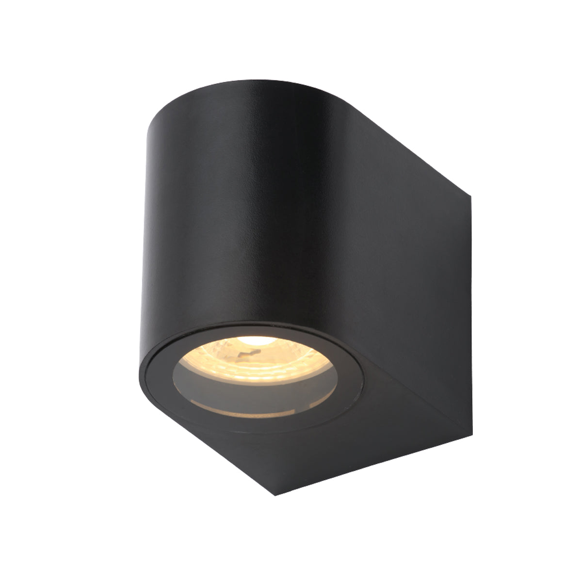 Forum CZ-35704-BLK Iona 1 Light Outdoor Wall Light - Black