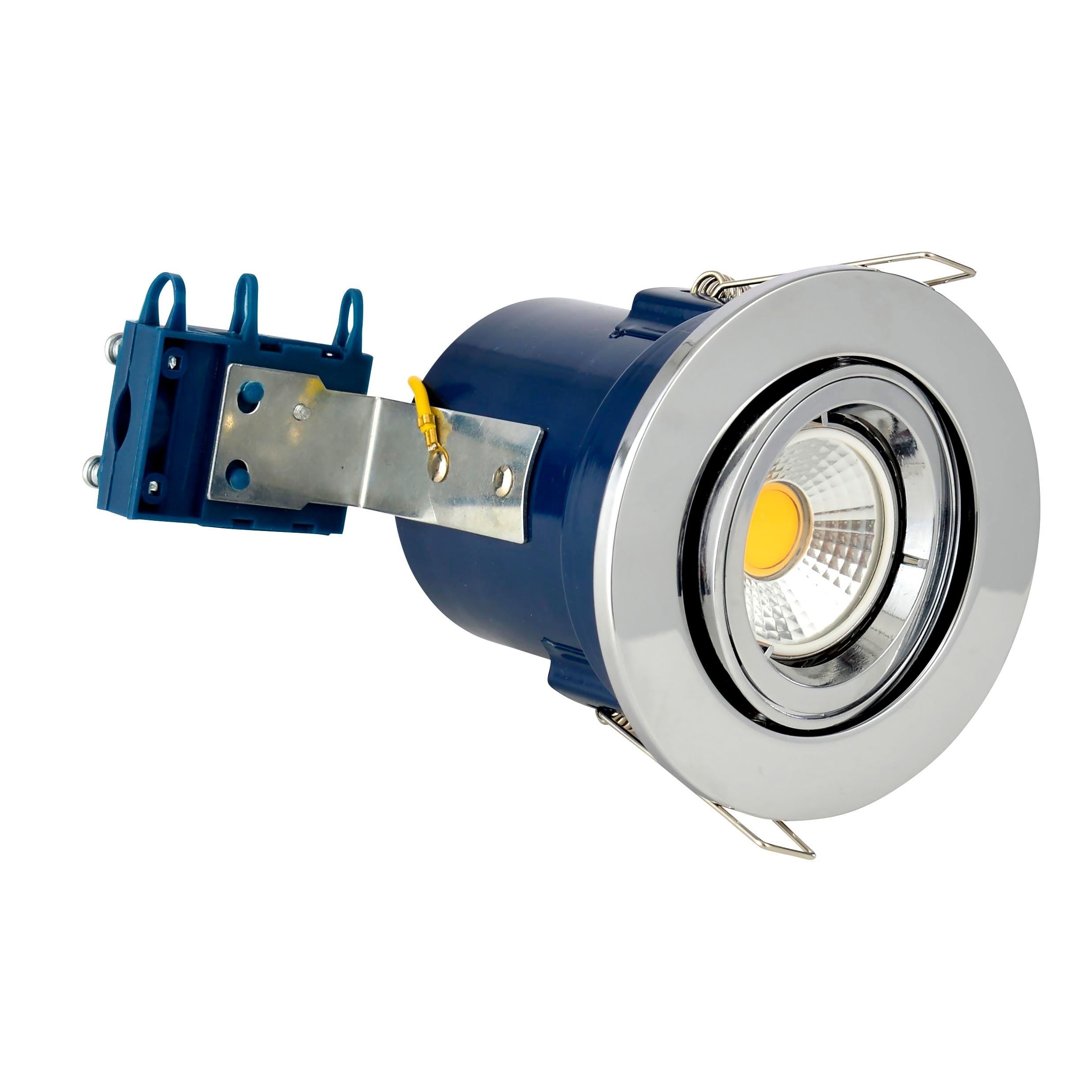 Forum ELA-27466-CHR Adj Fire Rated Downlight Chrome