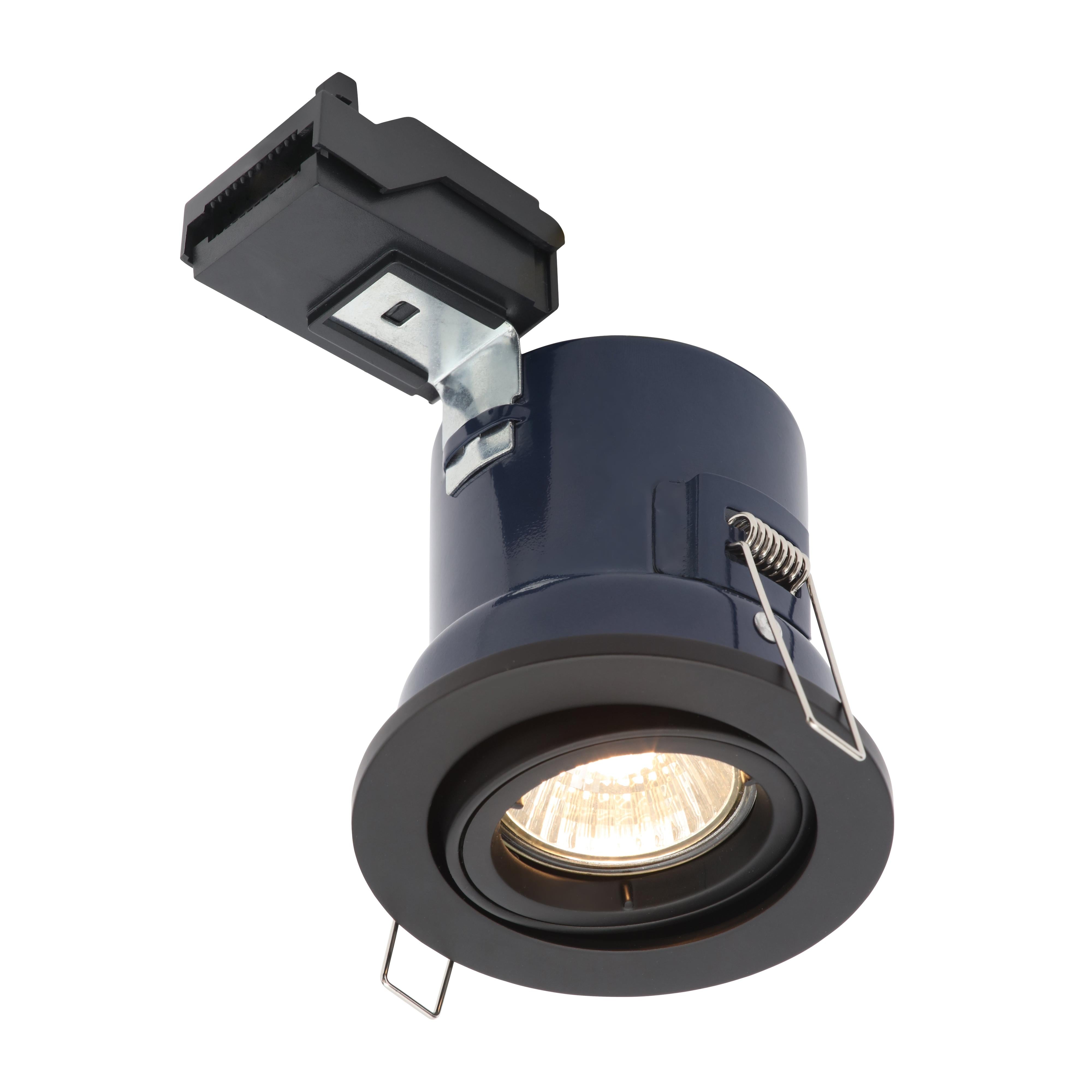 Forum ELA-27466-MBLK Adj Fire Rated Downlight Matt Black