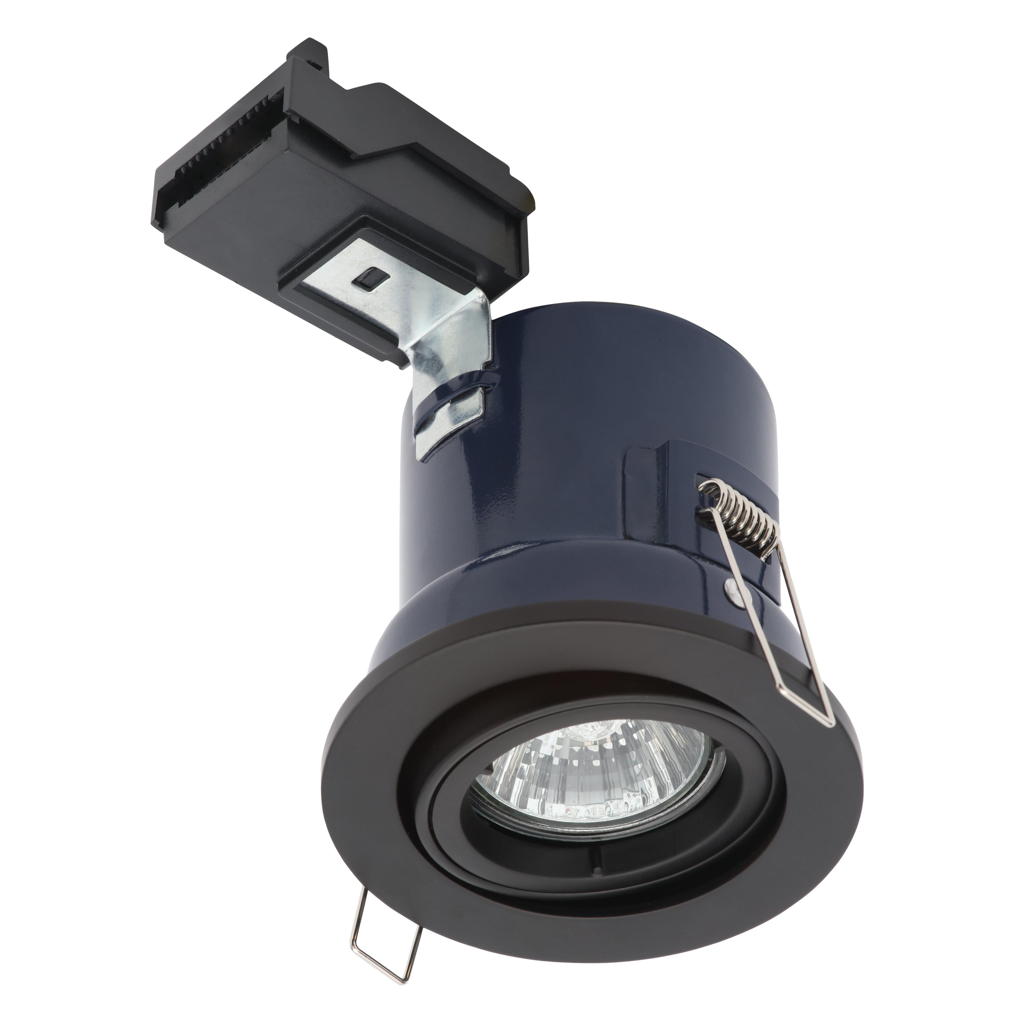 Forum ELA-27466-MBLK Adj Fire Rated Downlight Matt Black