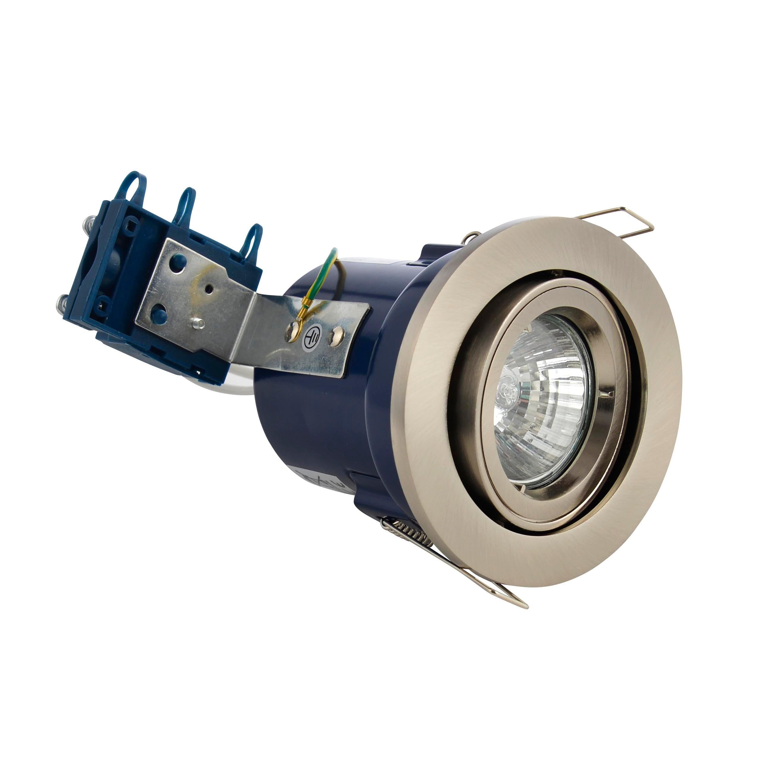 Forum ELA-27466-SCHR Adj Fire Rated Downlight Satin Chrome
