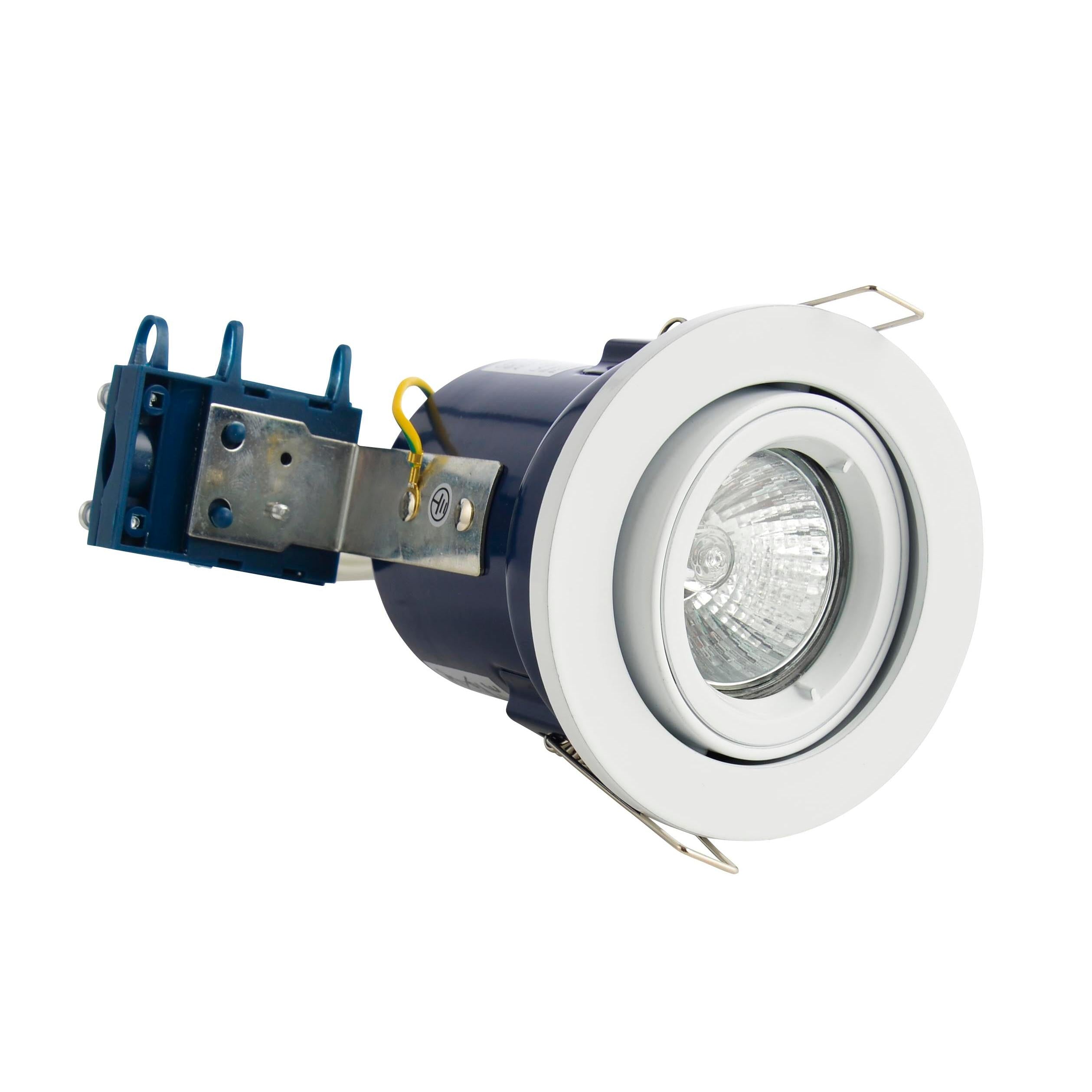 Forum ELA-27466-WHT Adj Fire Rated Downlight White