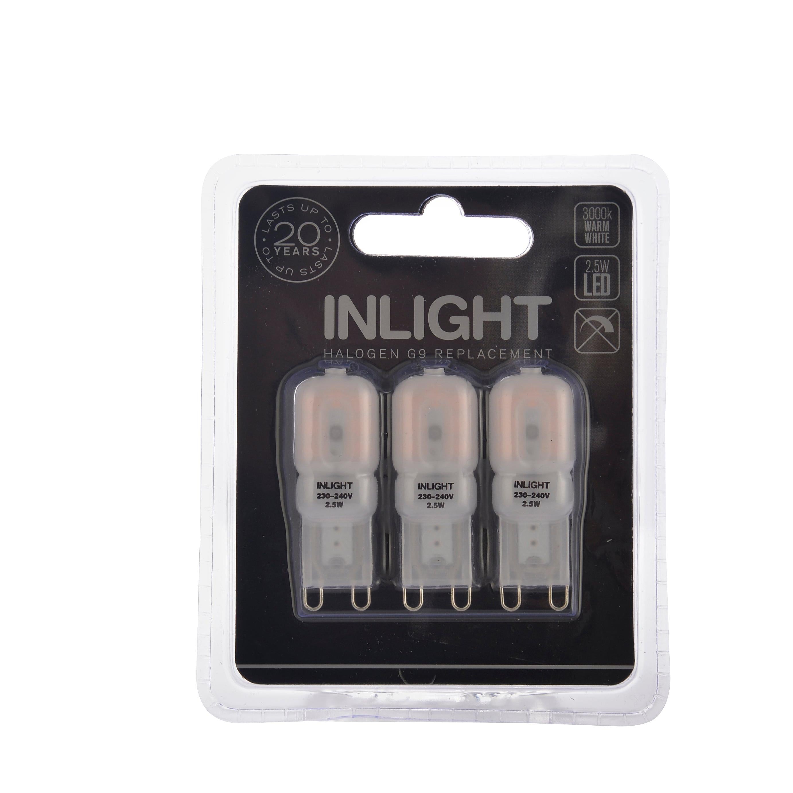 Forum INL-28575 G9 Capsule LED 3000k 3pk Frost