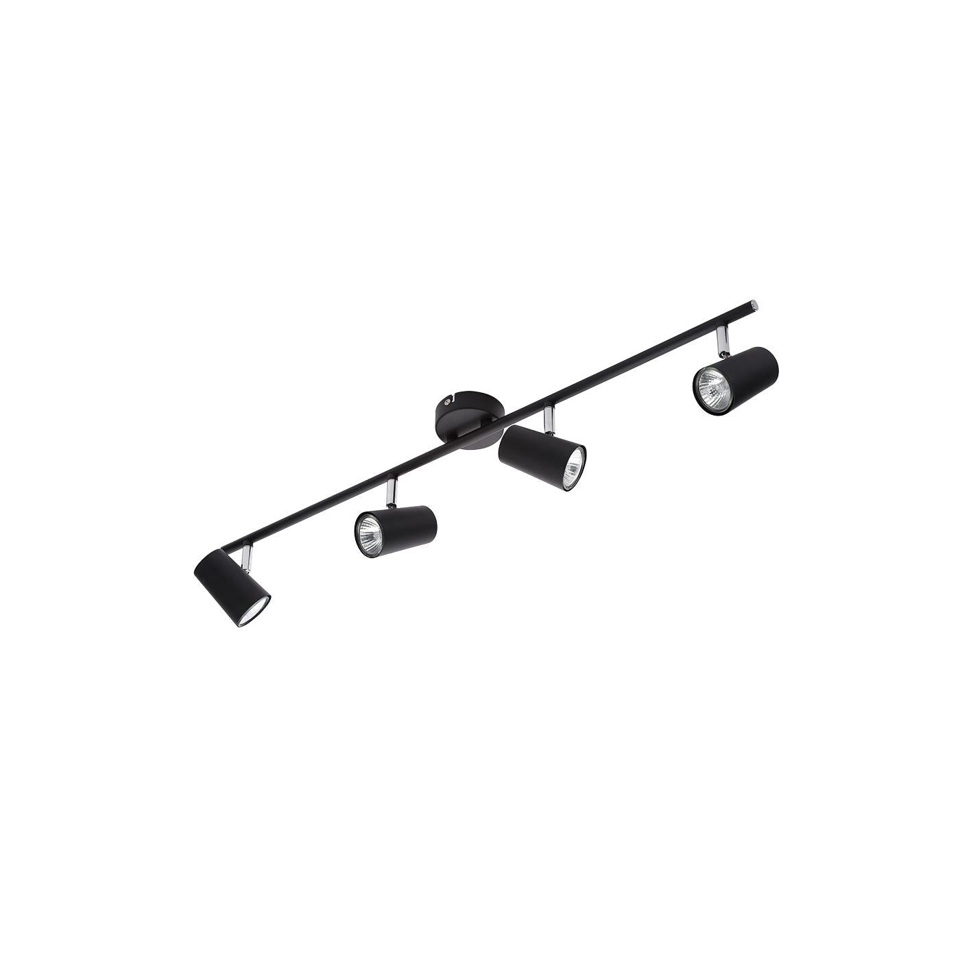 Forum INL-31723-BLK Harvey Spot 4 Light Bar Black