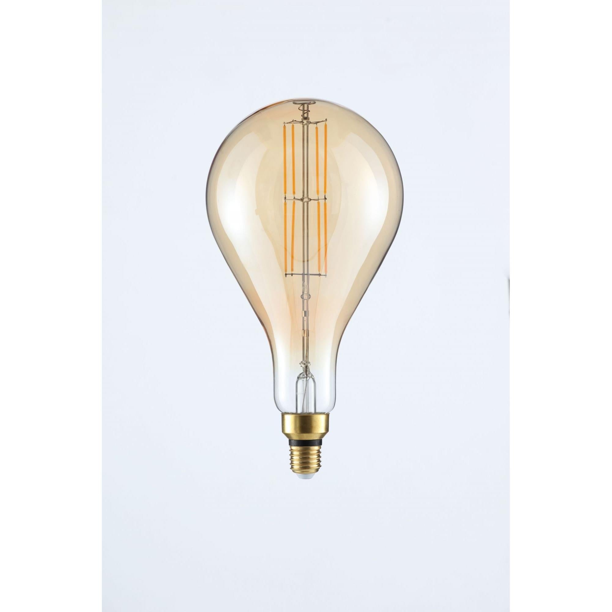 Forum INL-34029-AMB A165 6w E27 Filament Vintage 2000k Bulb Amber
