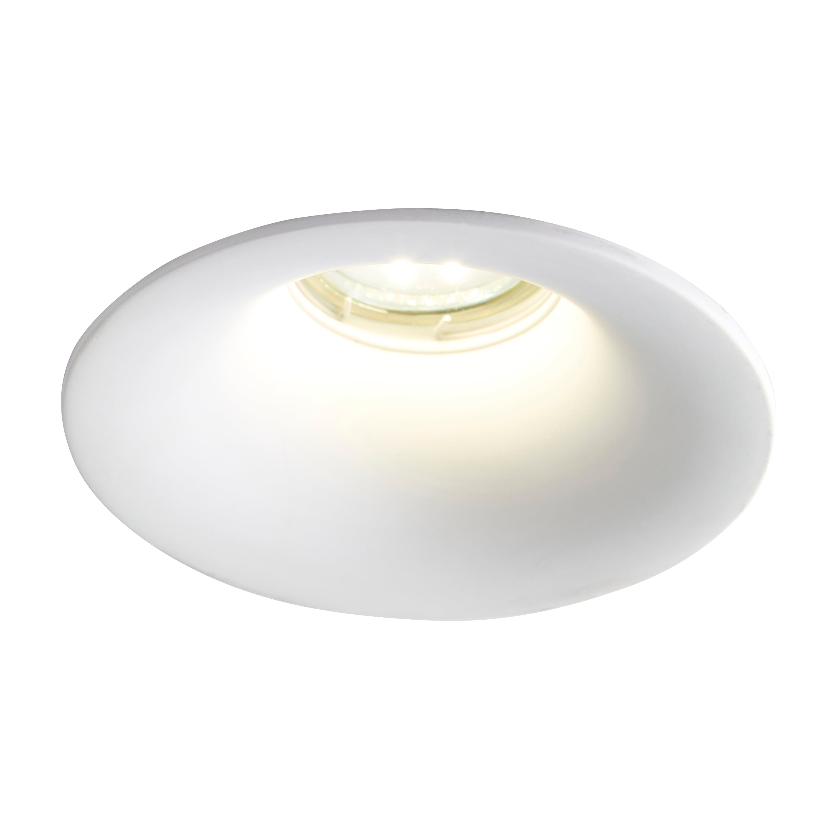 Forum INL-37211 Cabra Plaster Rnd Rec Flush Down Light White