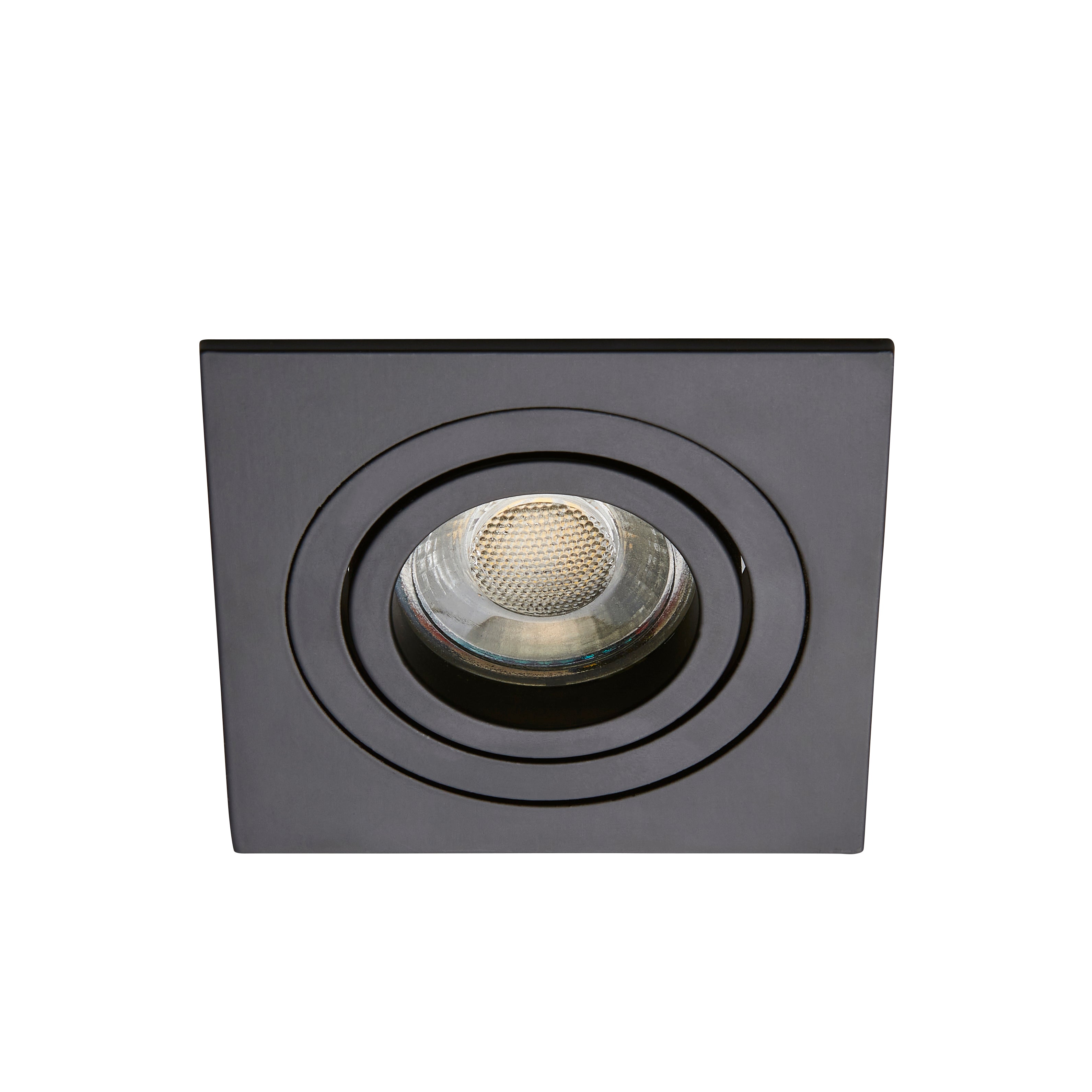 Forum INL-38617-BLK Pasto Single Alum Sq Adj DL GU10 Matt black