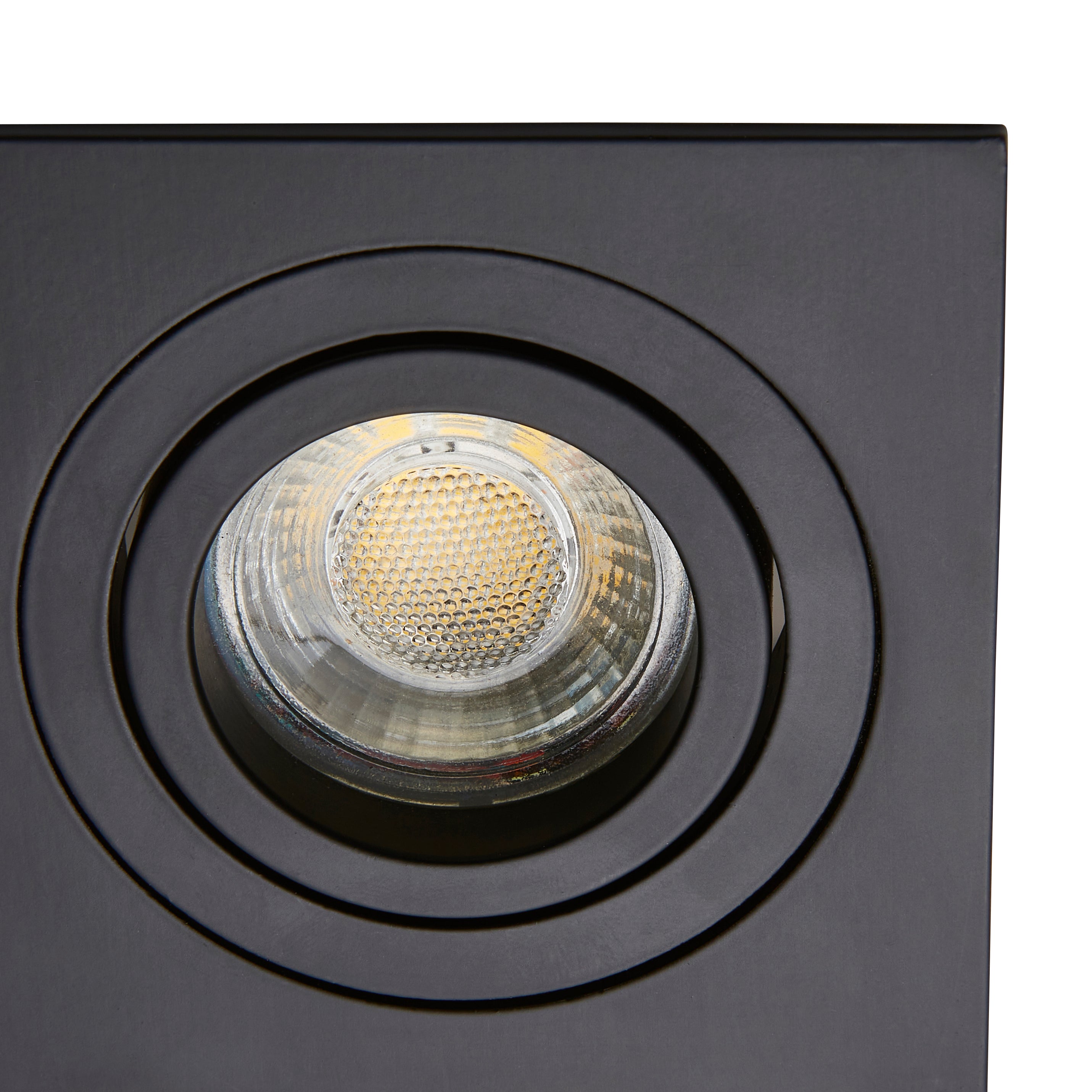 Forum INL-38617-BLK Pasto Single Alum Sq Adj DL GU10 Matt black