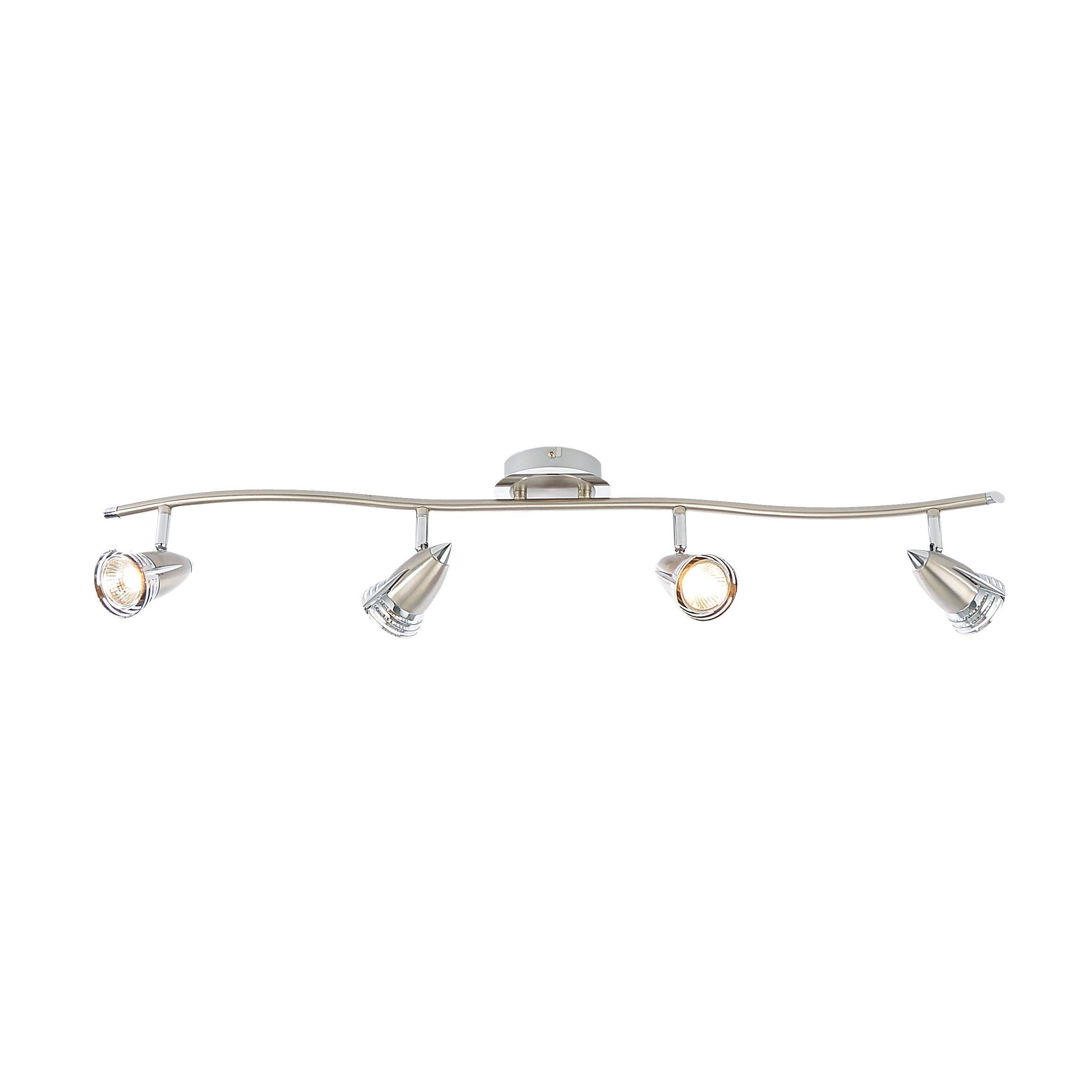 Forum INL-598410-SNIC Elara Satin nickel 4 light bar