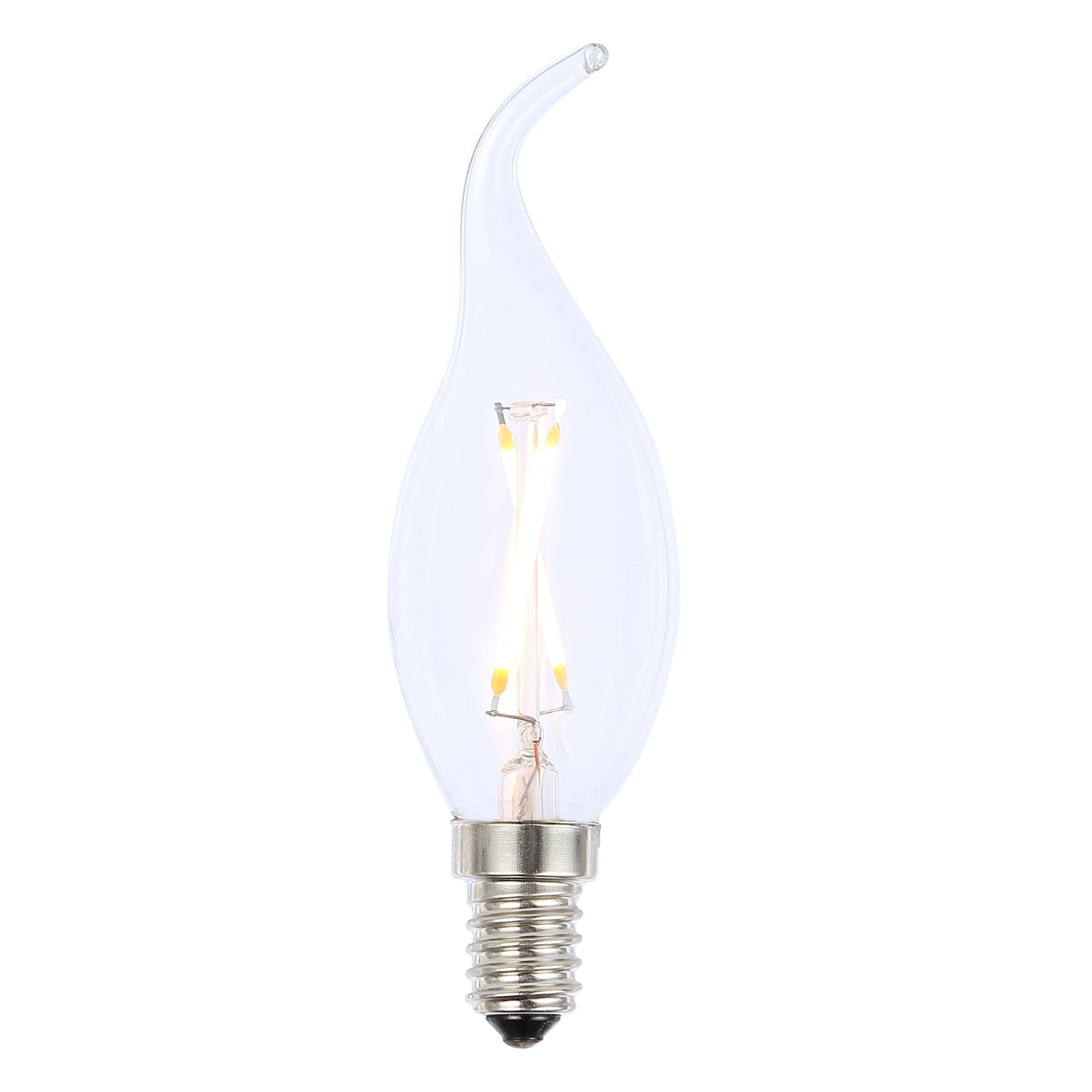 Forum INL-C35L-LED-SES-CLR vintage candle lamp 2W E14 Clear