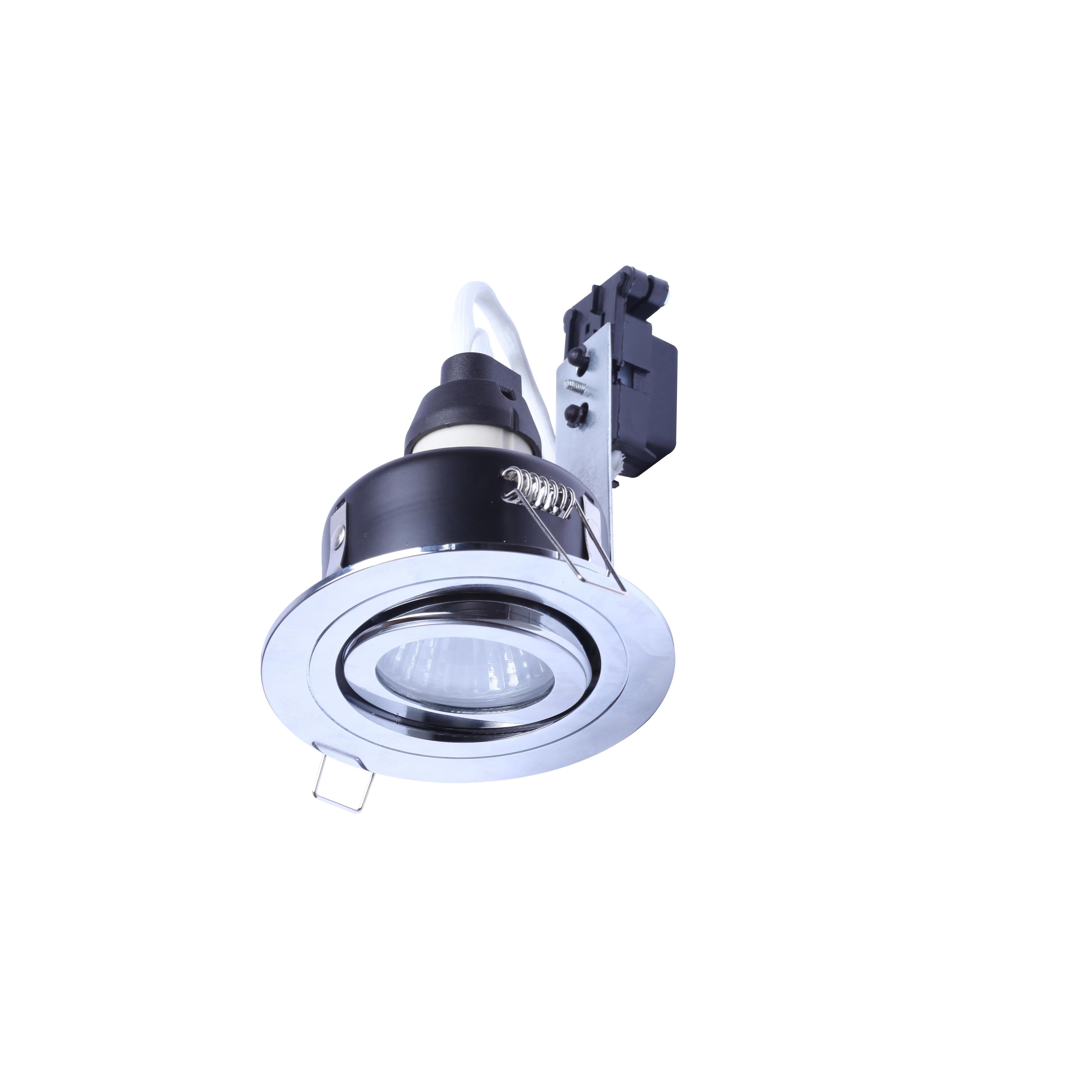 Forum SPA-30842-CHR Cali circular IP65 Tiltable Downlight, Chrome