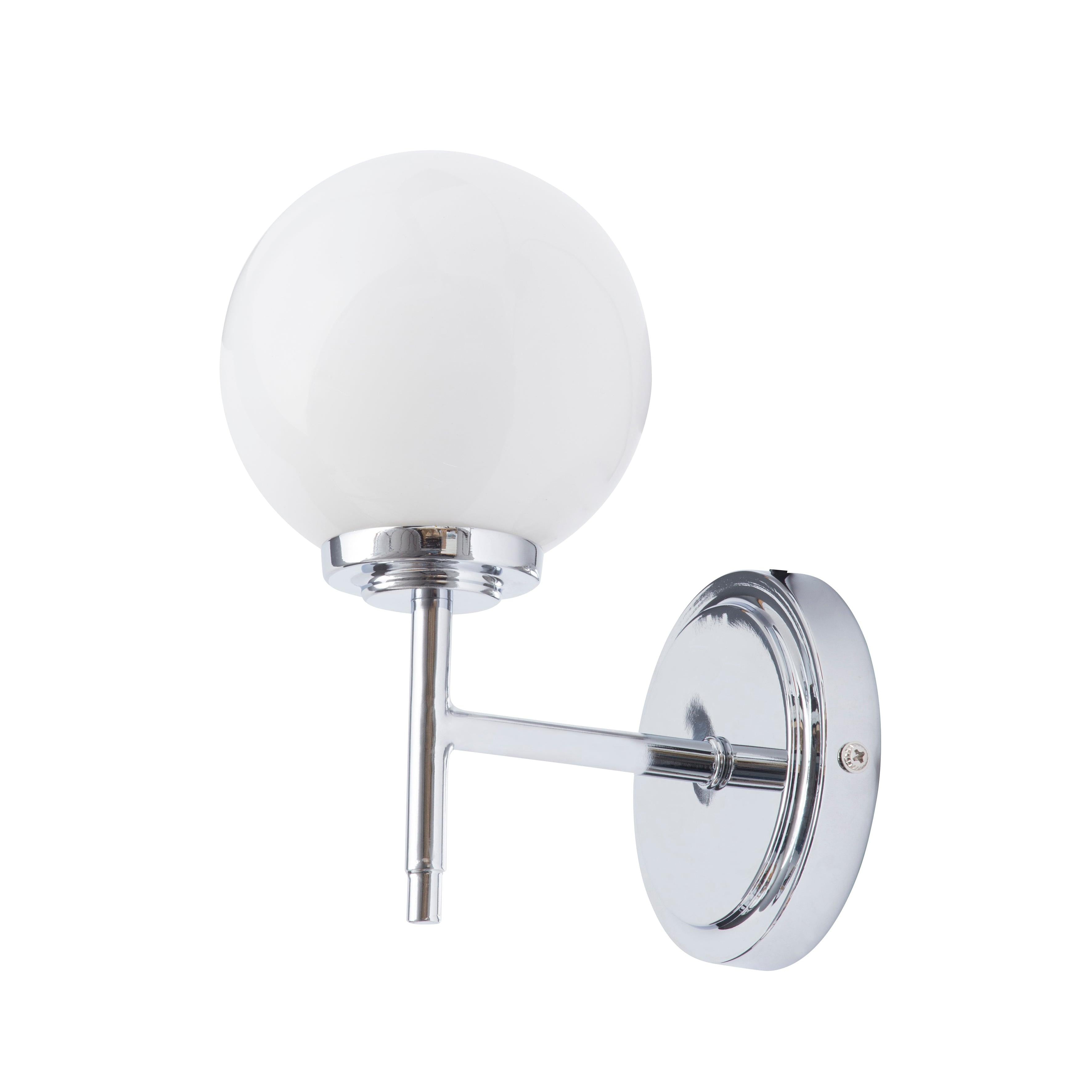 Forum SPA-31306-CHR Porto Bathroom Wall Light, Chrome