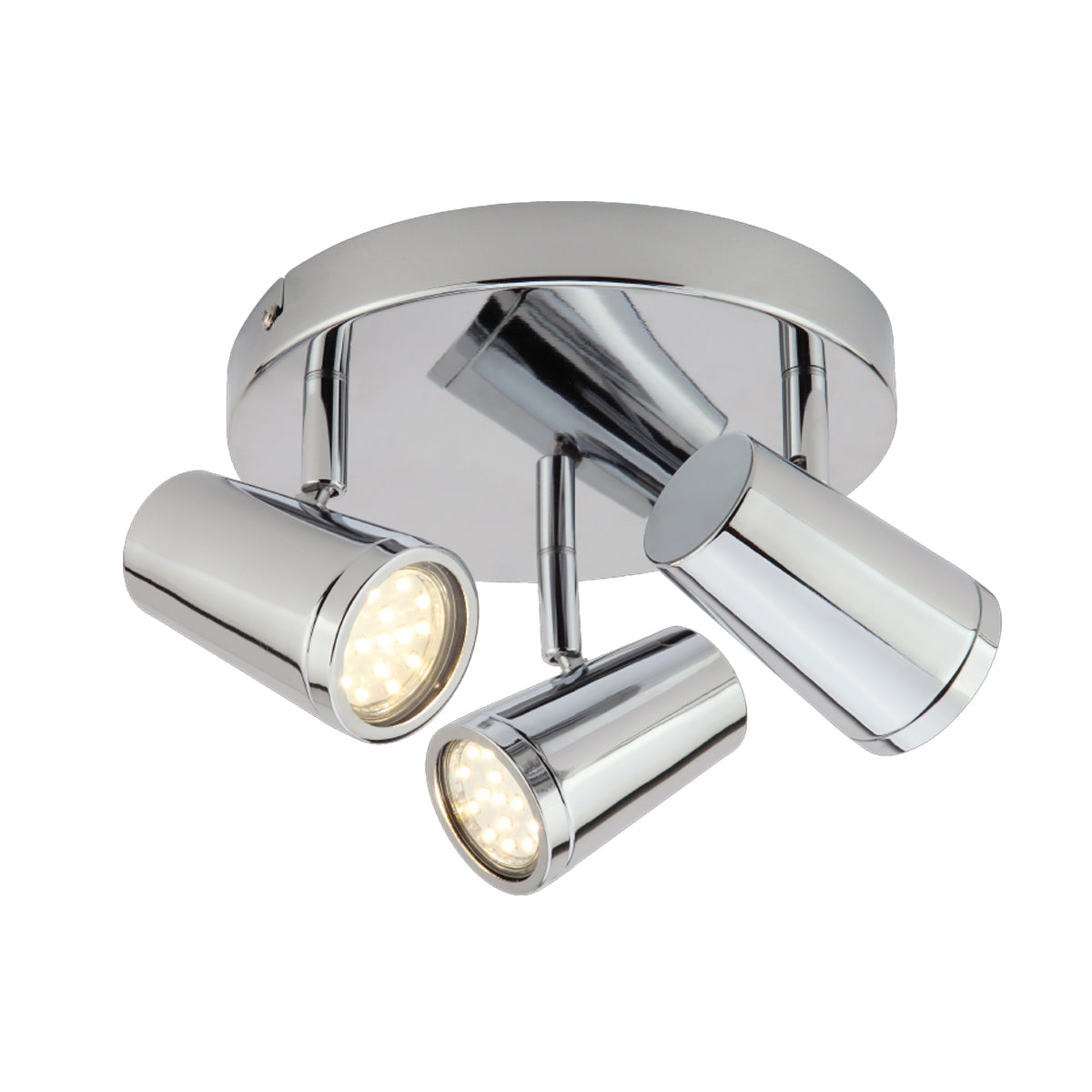 Forum SPA-35080-CHR Freya Bathroom Ceiling Spotlight Plate, Chrome