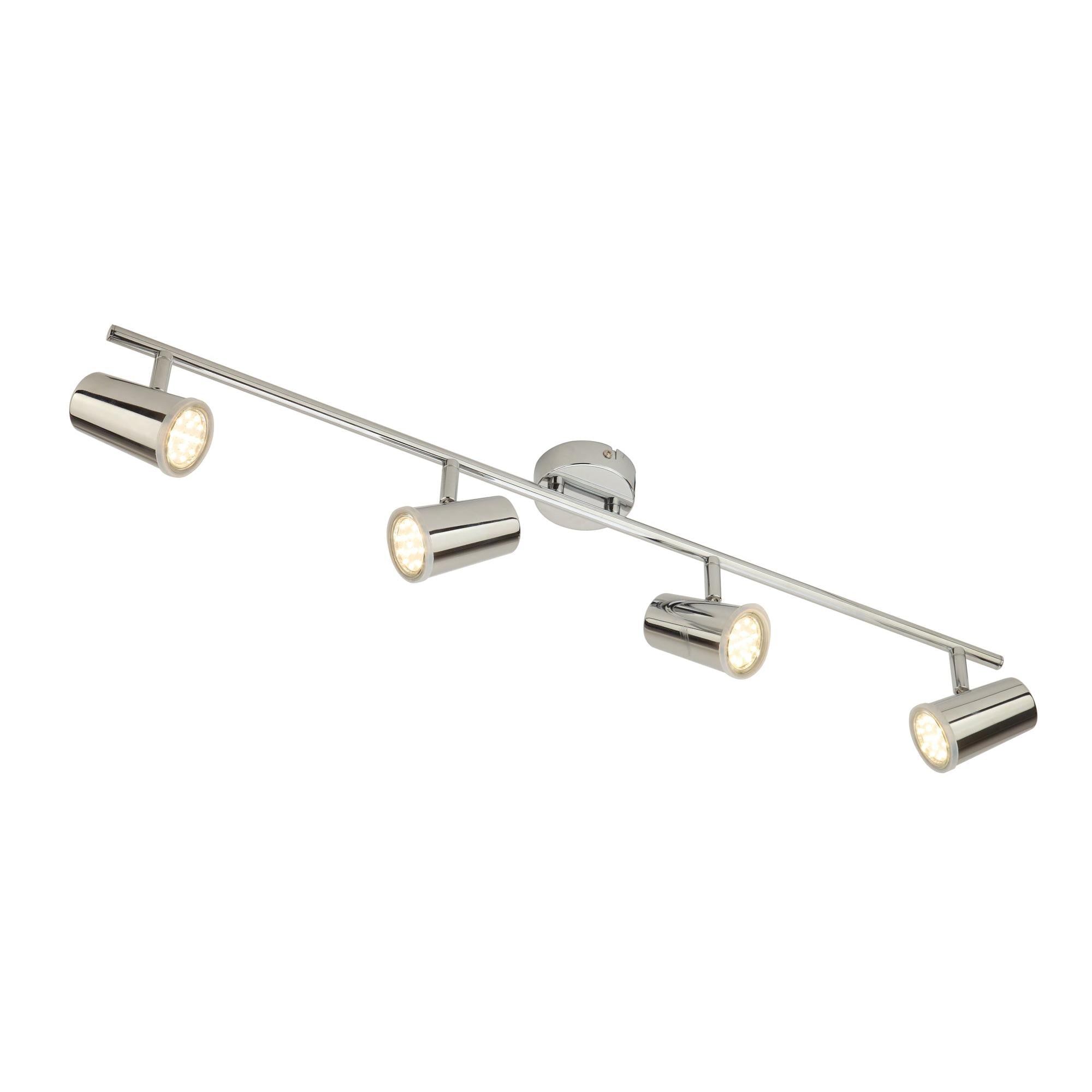 Forum SPA-35081-CHR Freya Bathroom Ceiling Spotlight Bar, Chrome