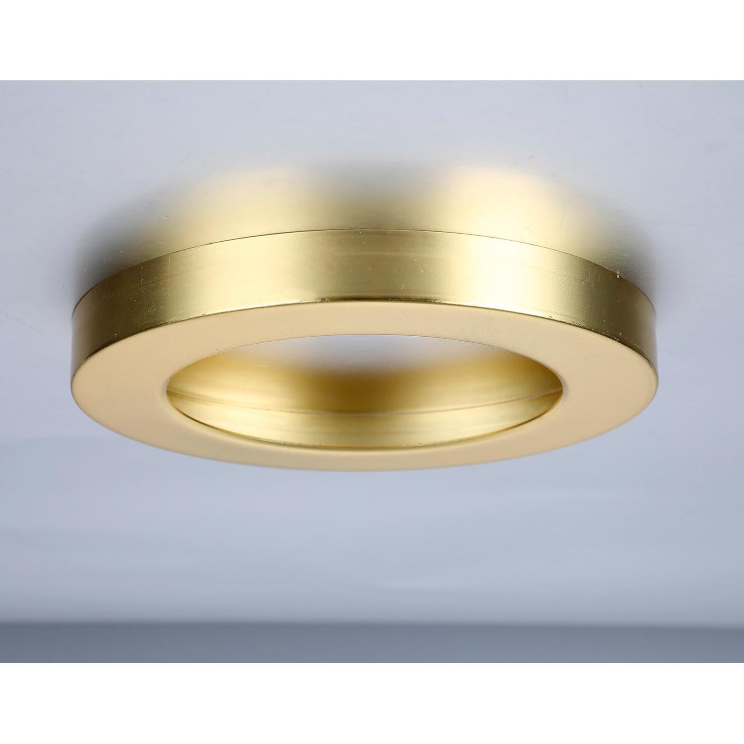 Forum SPA-35712 Tauri Magnetic Ring for 6 Watt LED Panel - Shiny Brass