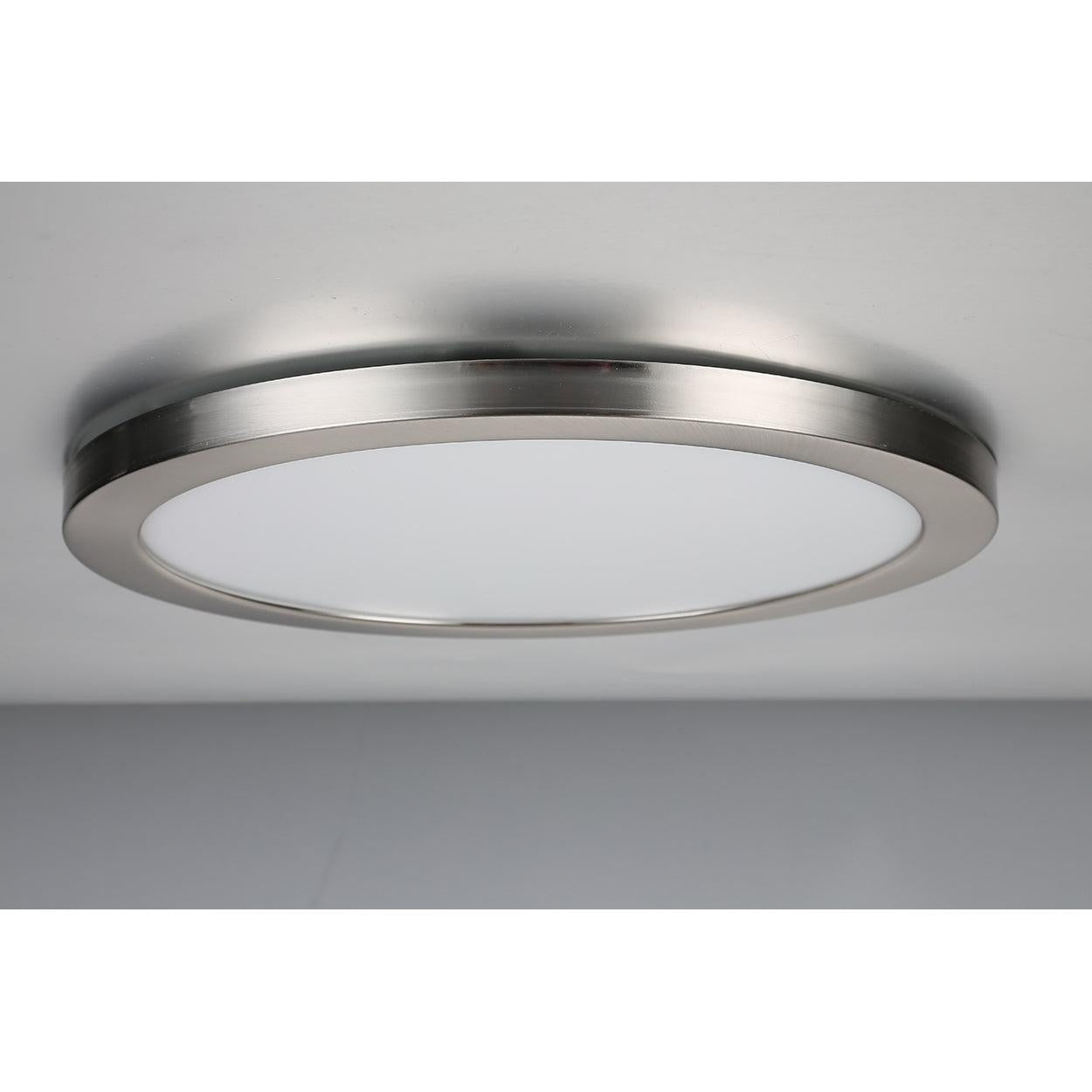 Forum SPA-35719 Tauri Magnetic Ring for 24 Watt LED Panel - Satin Nickel