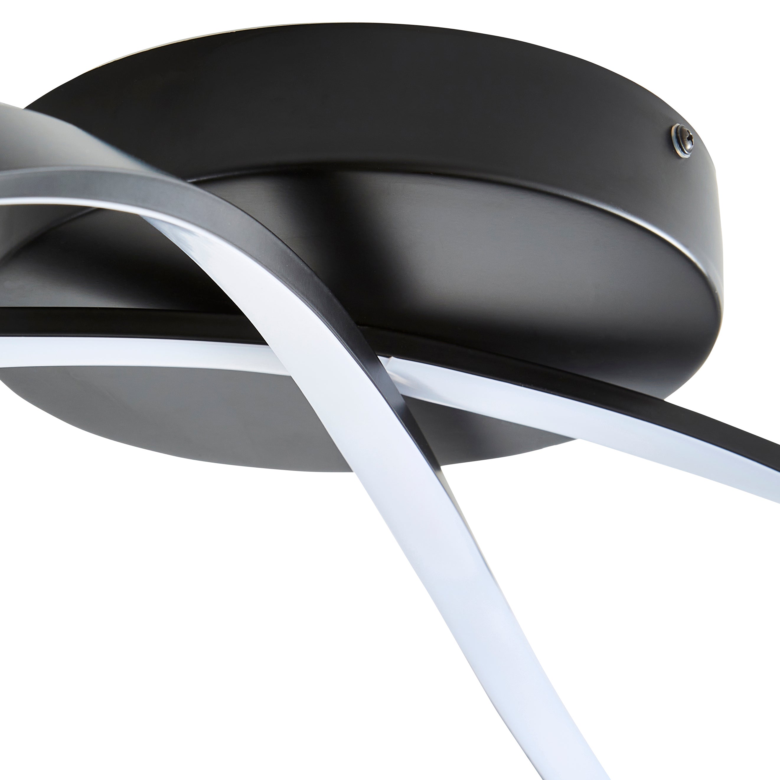 Forum SPA-36130-MBLK Dafni Infini Bathroom Ceiling Light - Black