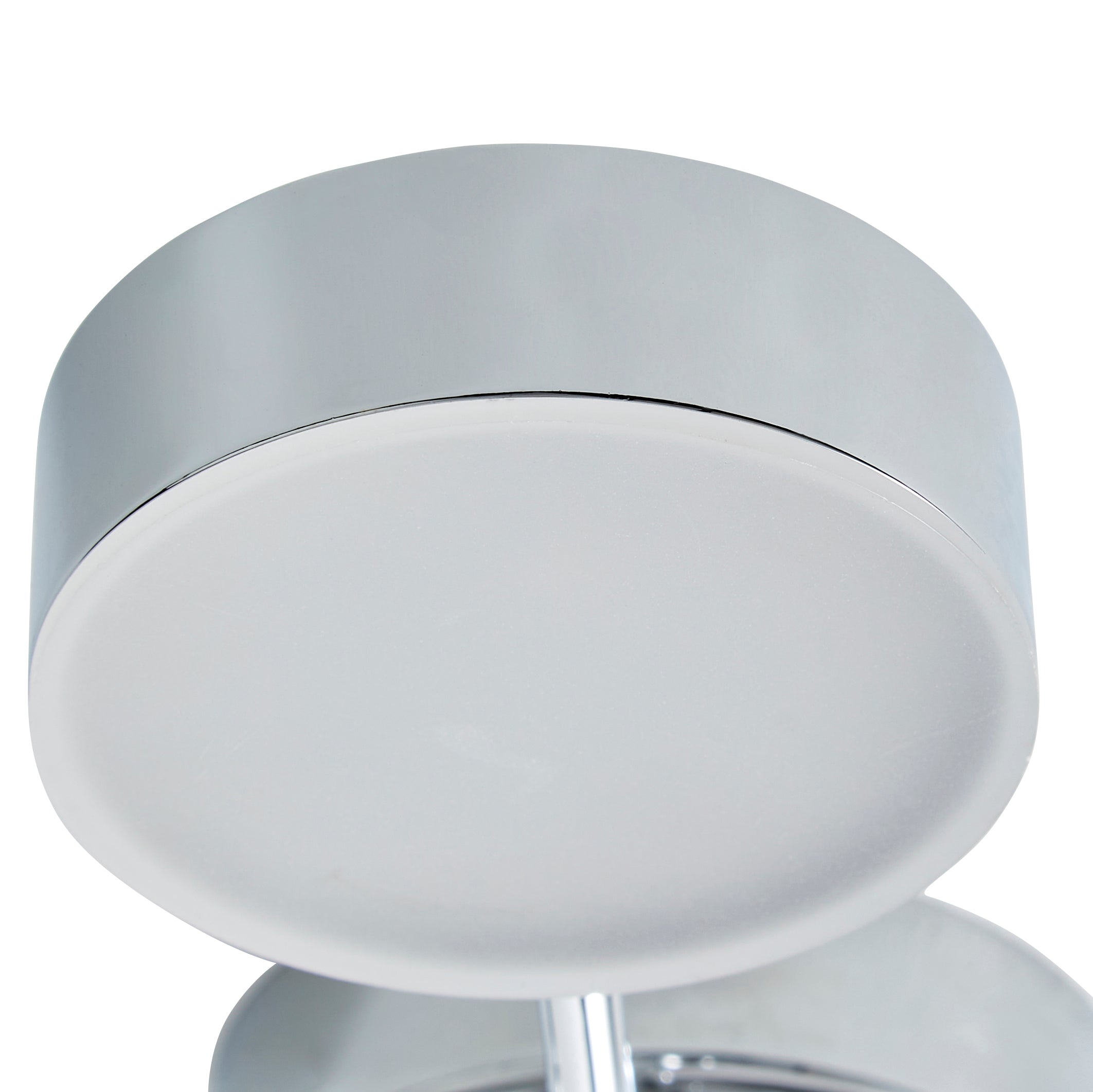 Forum SPA-36310-CHR Edessa Small Bathroom Flush Ceiling Light, Chrome