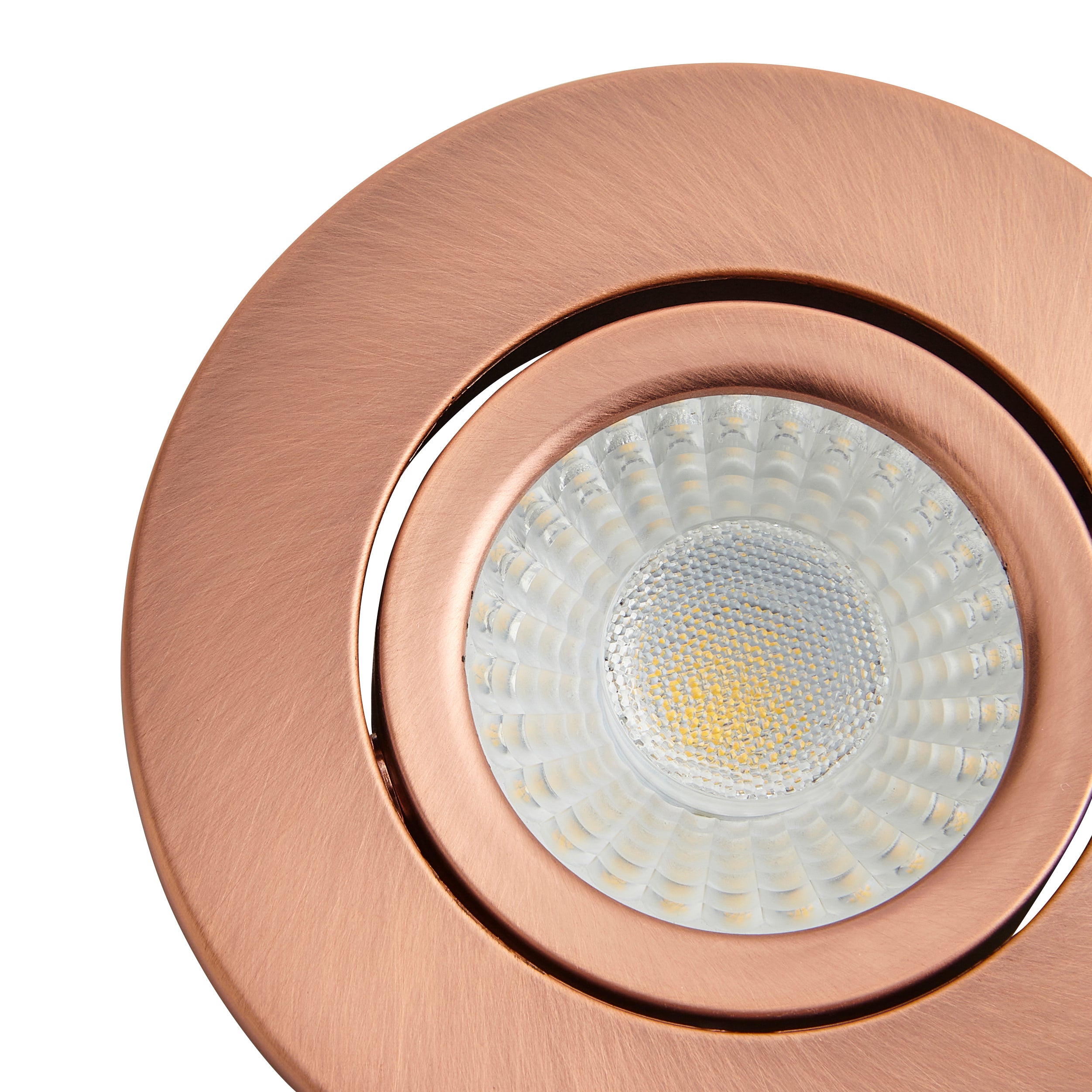 Forum SPA-38571-ACOP Como Fire Rated IP65 Downlight, Antique Copper