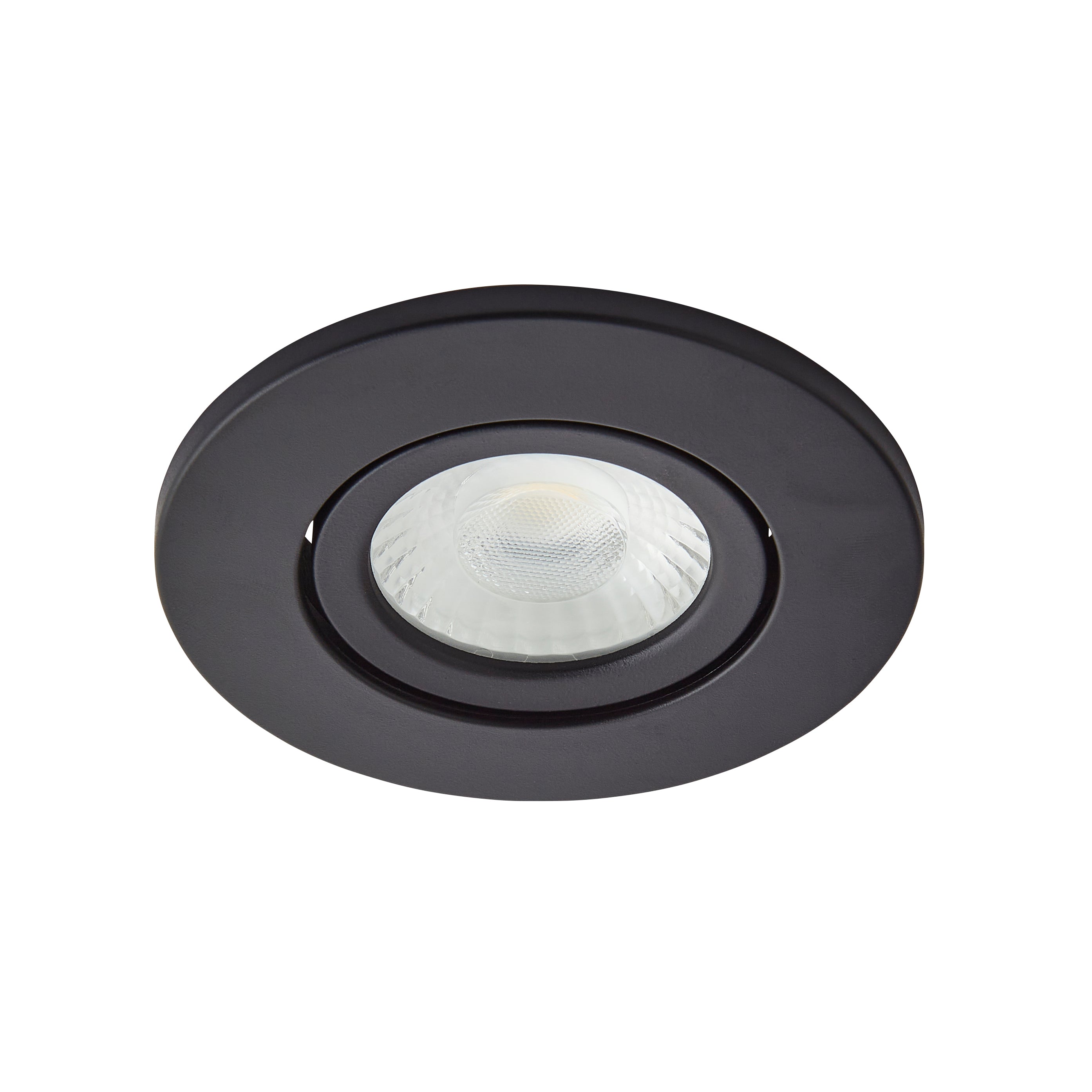 Forum SPA-38571-SBLK Como Fire Rated IP65 Downlight, Satin Black