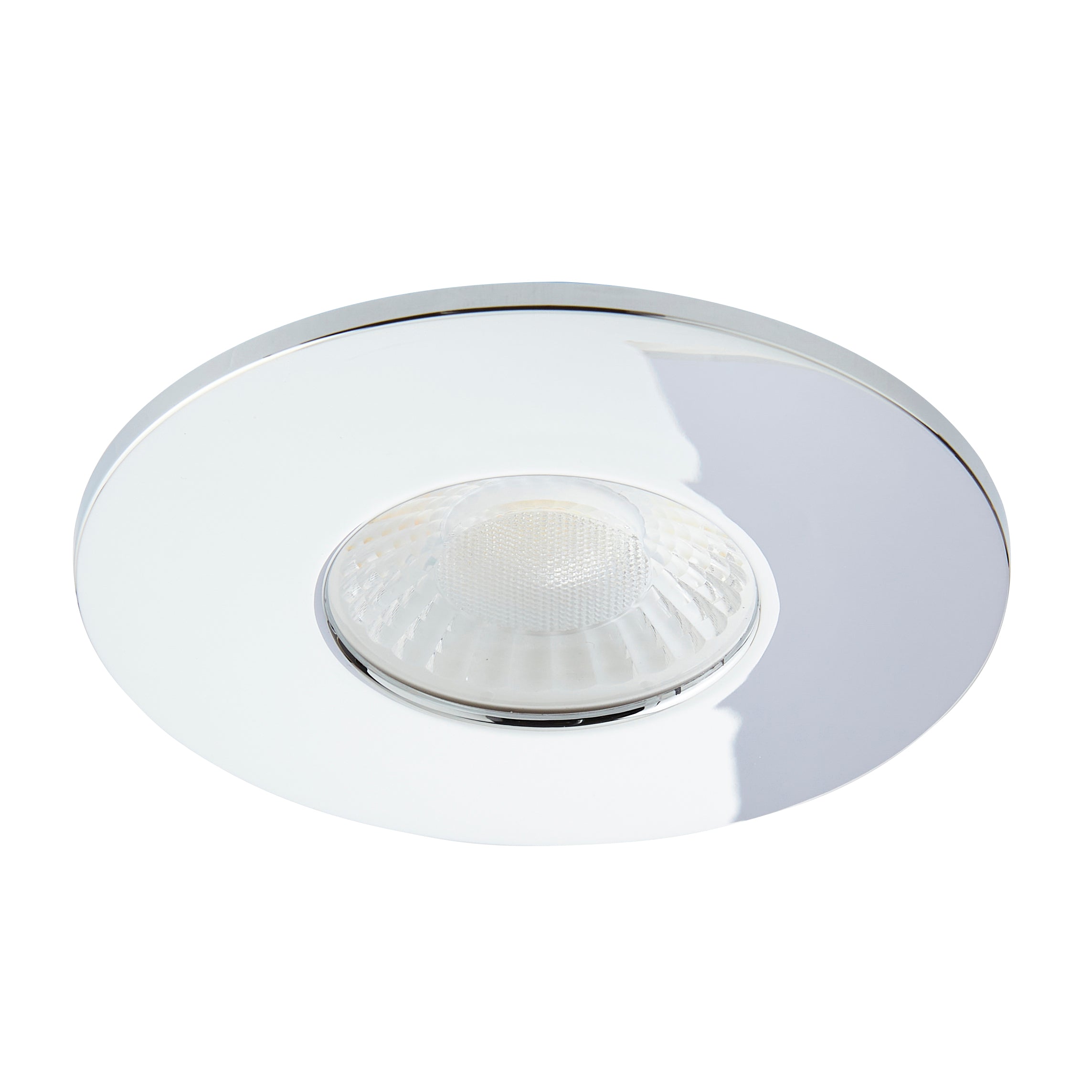 Forum SPA-38572-CHR Rhom Fixed Fire Rated IP65 Recessed Downlight - Chrome