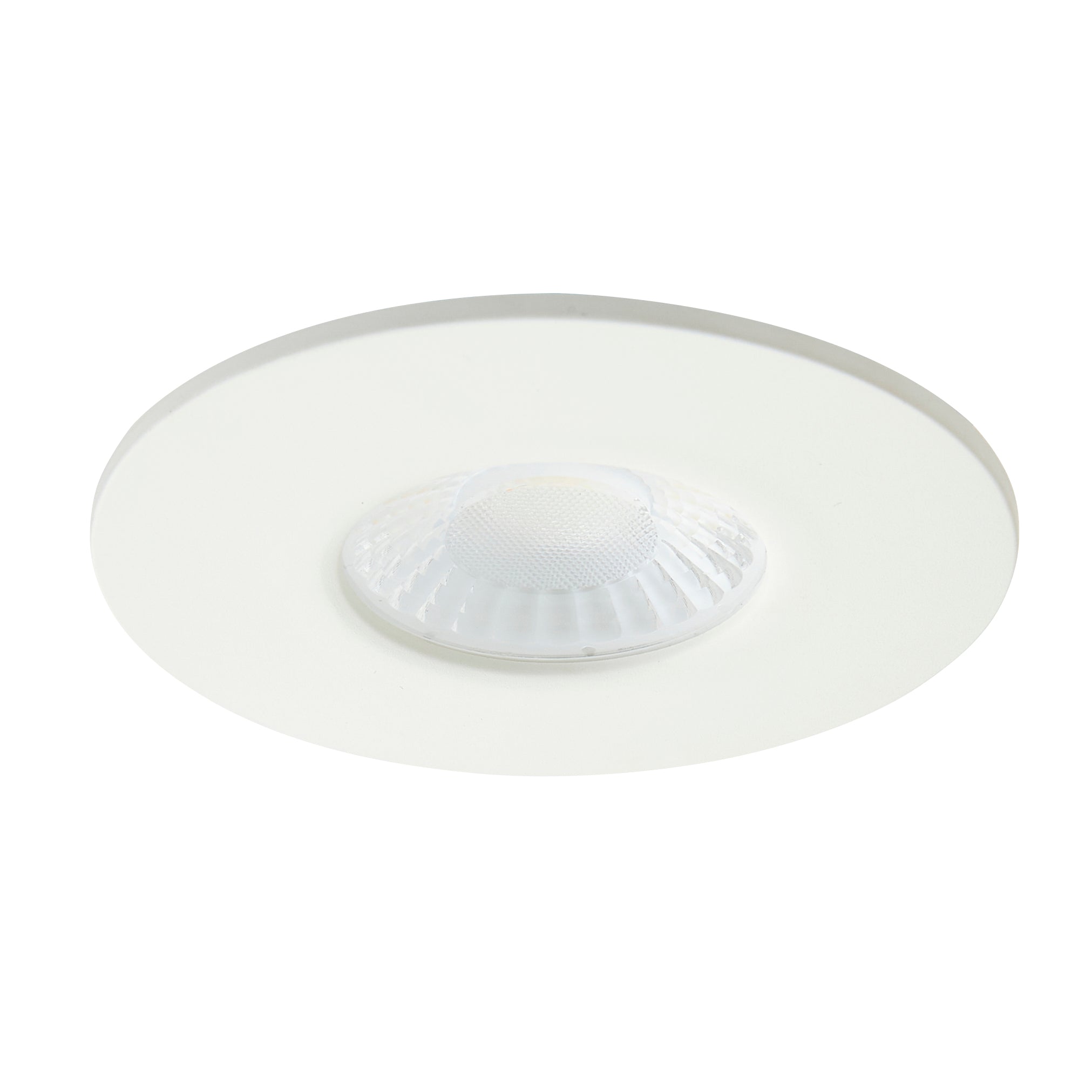 Forum SPA-38572-MWHT Rhom Fixed Fire Rated IP65 Recessed Downlight - Matt White