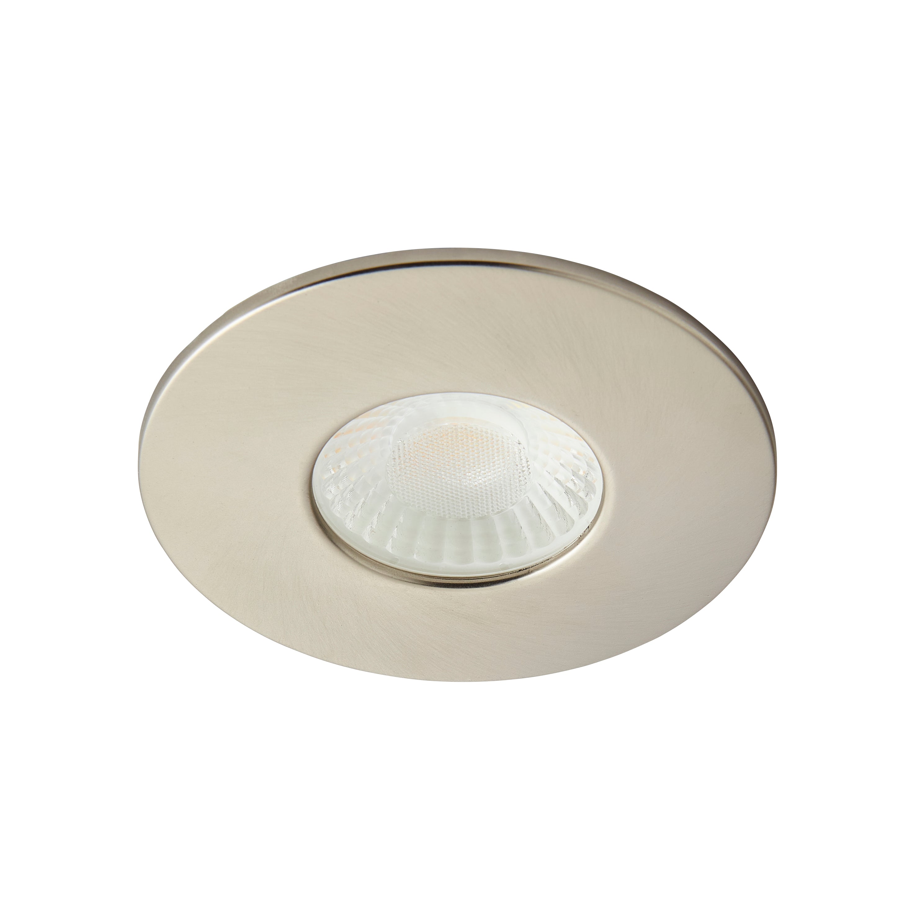 Forum SPA-38572-SNIC Rhom Fixed Fire Rated IP65 Recessed Downlight -Satin Nickel