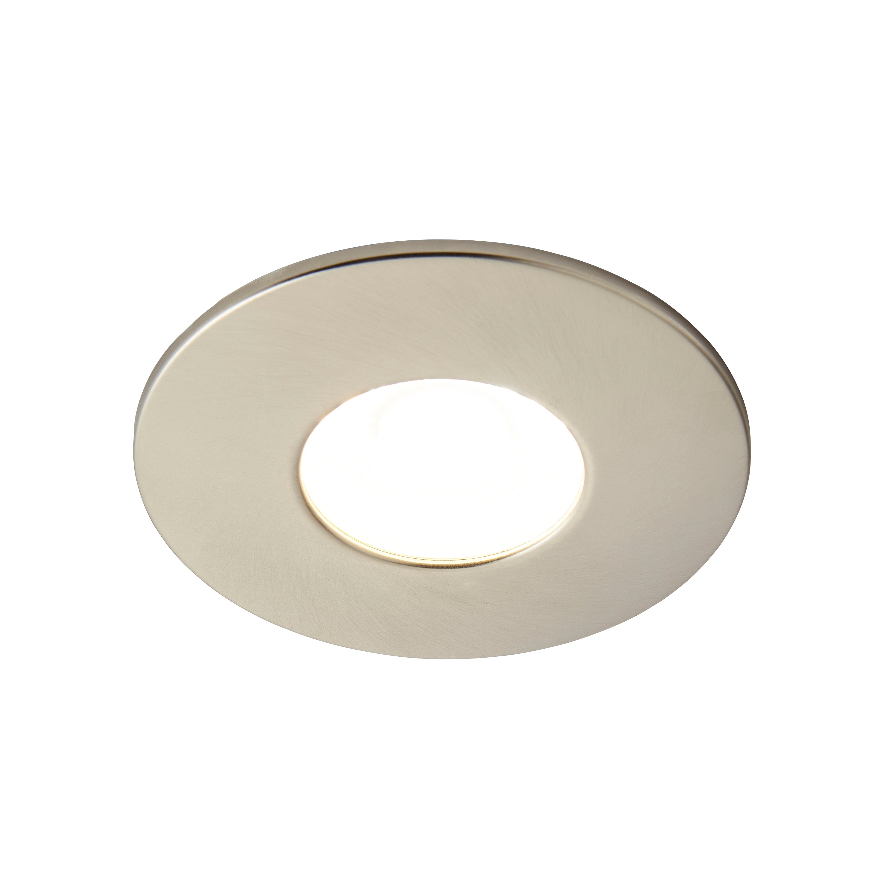 Forum SPA-38572-SNIC Rhom Fixed Fire Rated IP65 Recessed Downlight -Satin Nickel