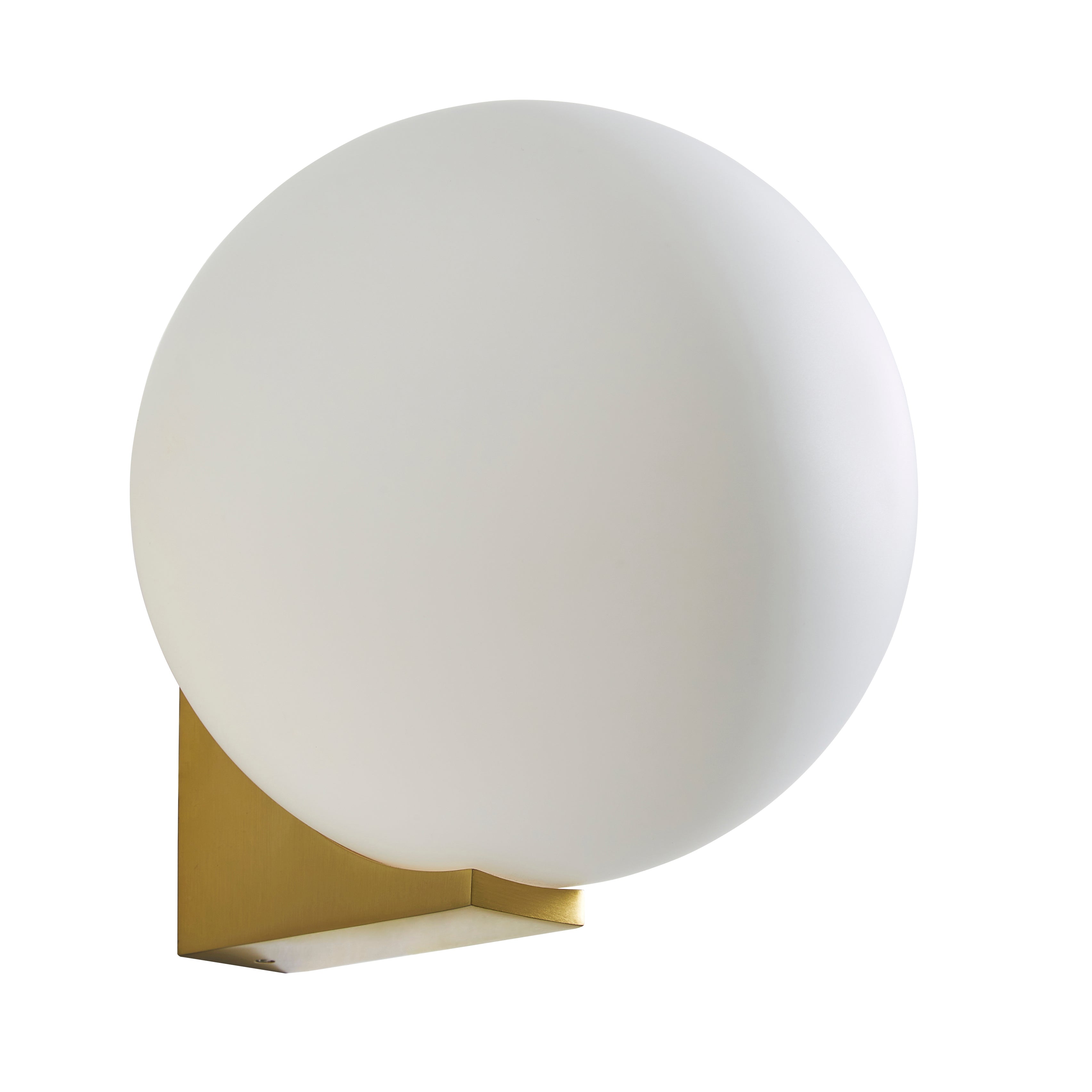 Forum SPA-38576-SBRS Thiva 1 Light Bathroom Wall Light - Satin Brass